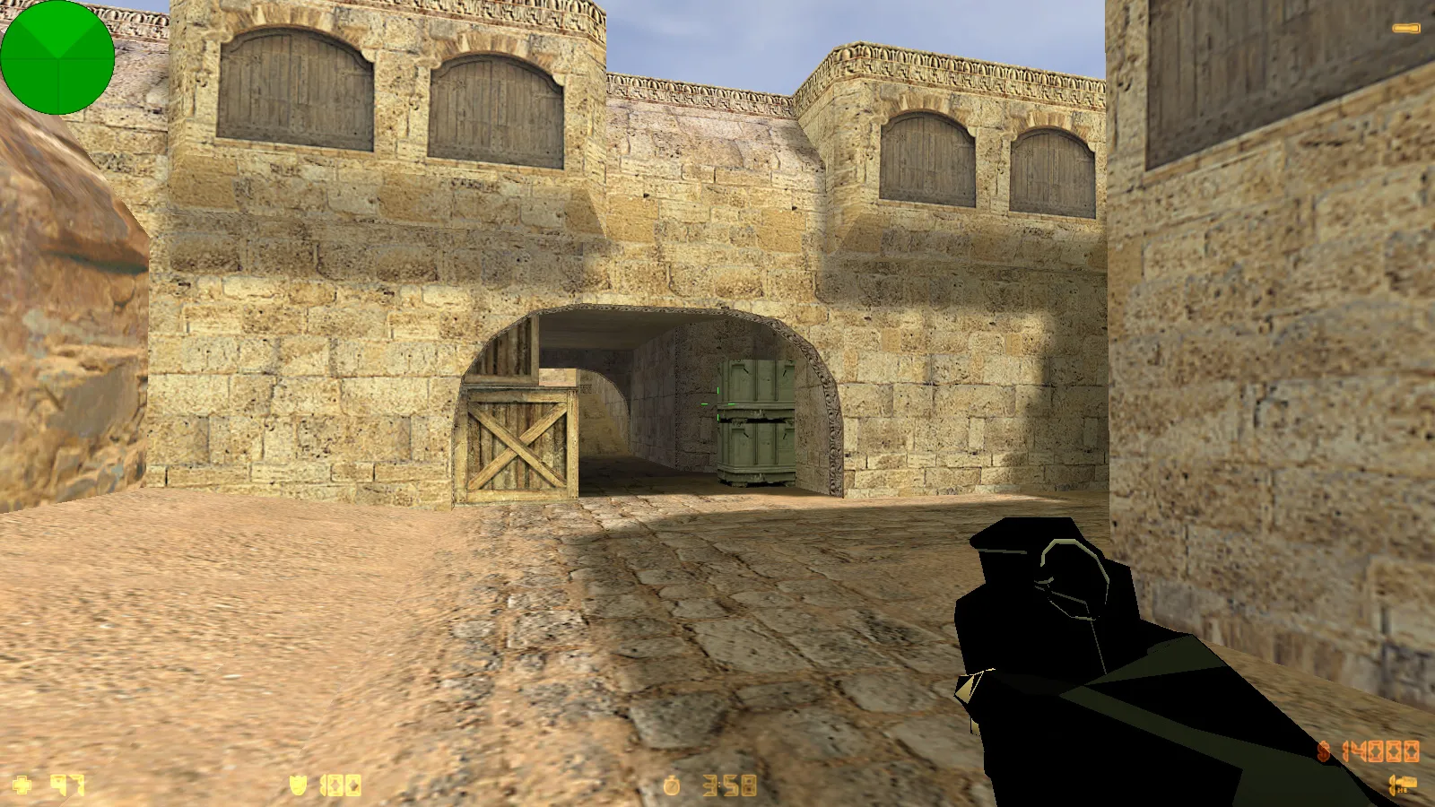 Скриншот  CS 1.6 Fall Guys: тематическая сборка с розовым меню, 29 моделями оружия и оптимизированным конфигом