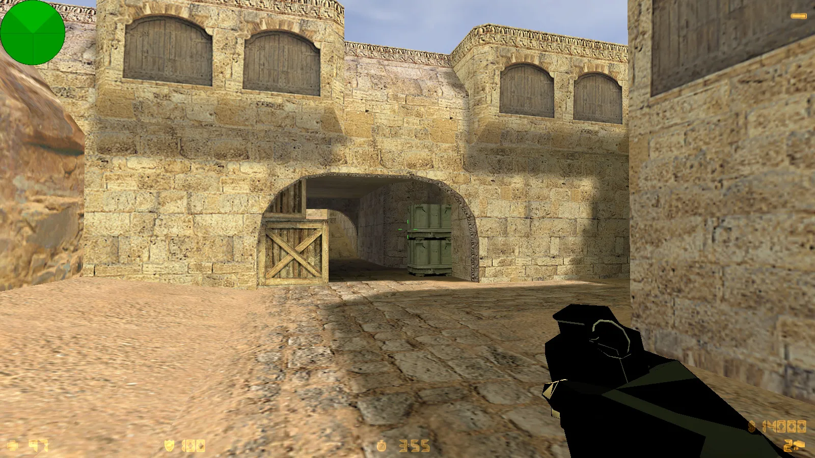 Скриншот  CS 1.6 Fall Guys: тематическая сборка с розовым меню, 29 моделями оружия и оптимизированным конфигом