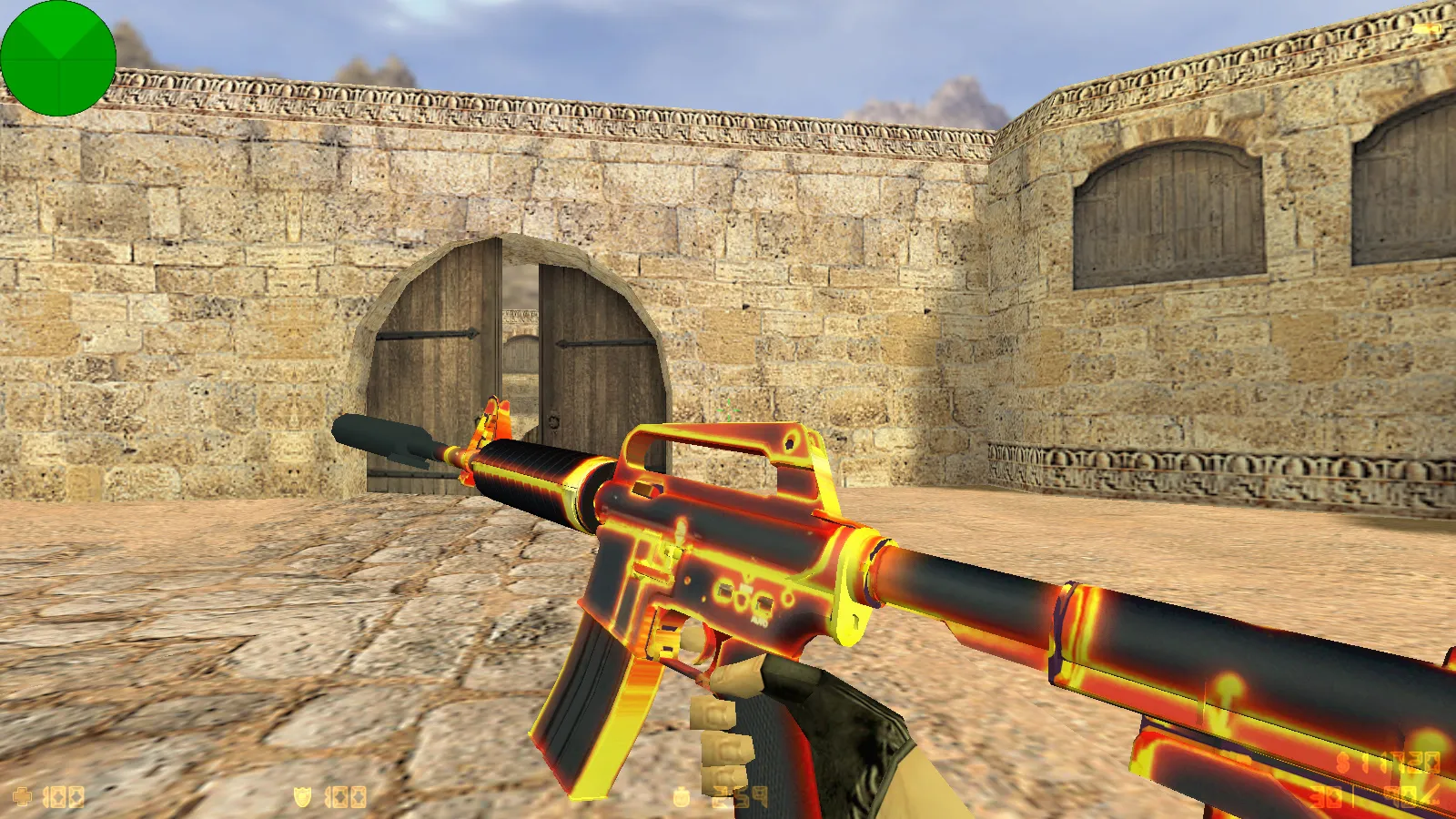 Скриншот CS 1.6 от FARKY: блогерская сборка с 7 правками, скины, звуки, оптимизированный config.cfg