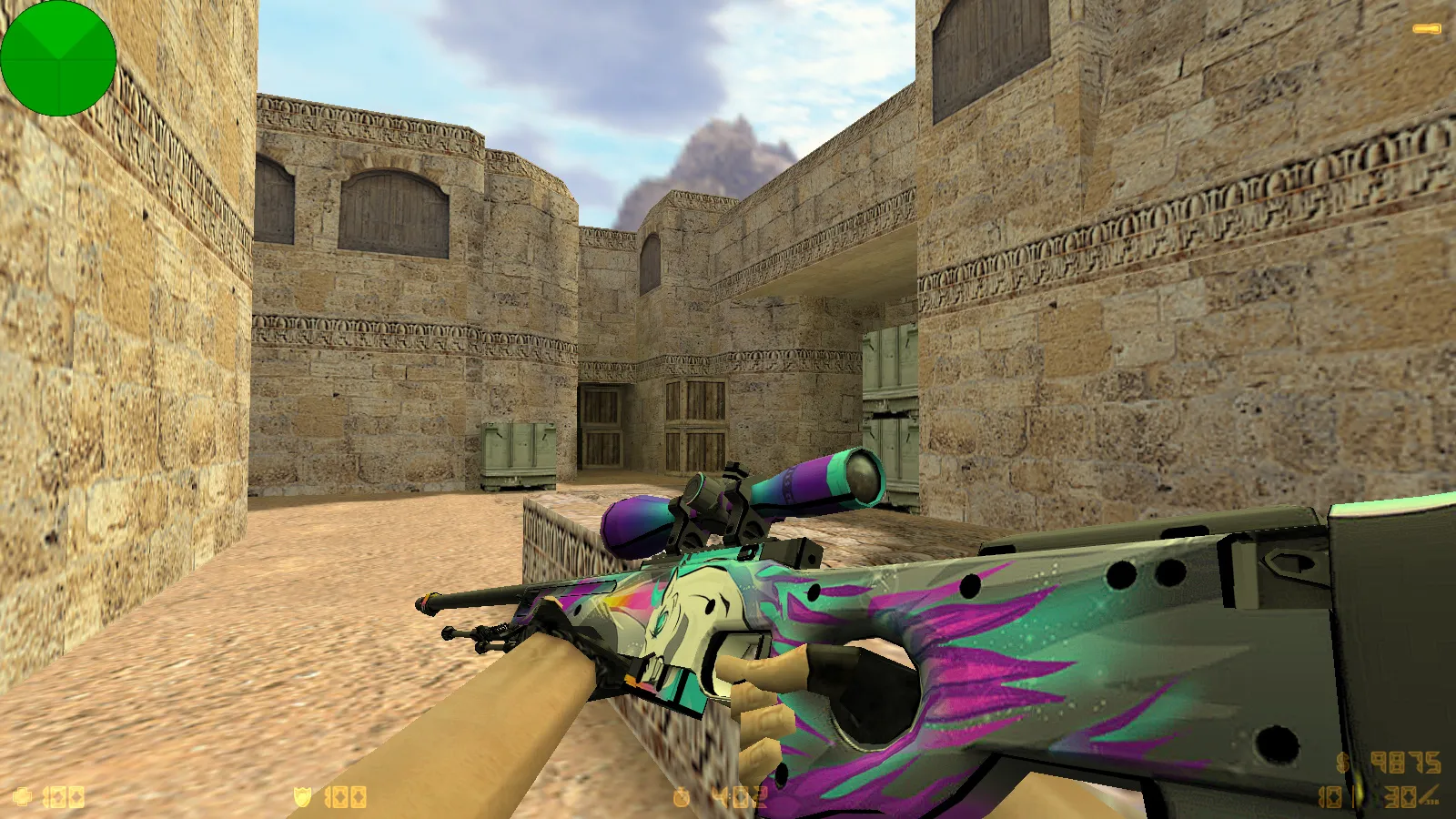 Скриншот  CS 1.6 от FARKY: блогерская сборка с 7 правками, скины, звуки, оптимизированный config.cfg