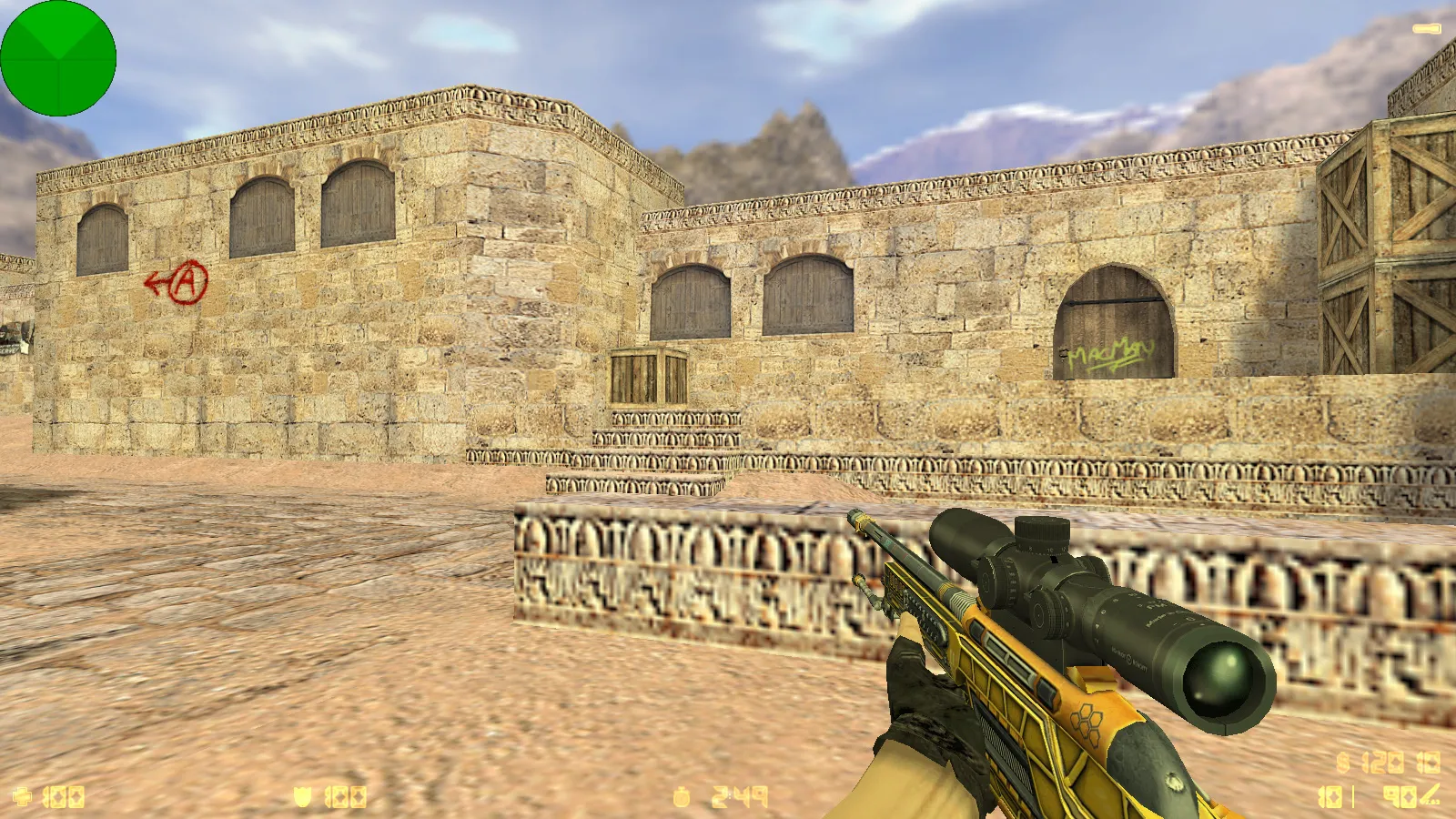 Скриншот  CS 1.6 от FARKY: блогерская сборка с 7 правками, скины, звуки, оптимизированный config.cfg