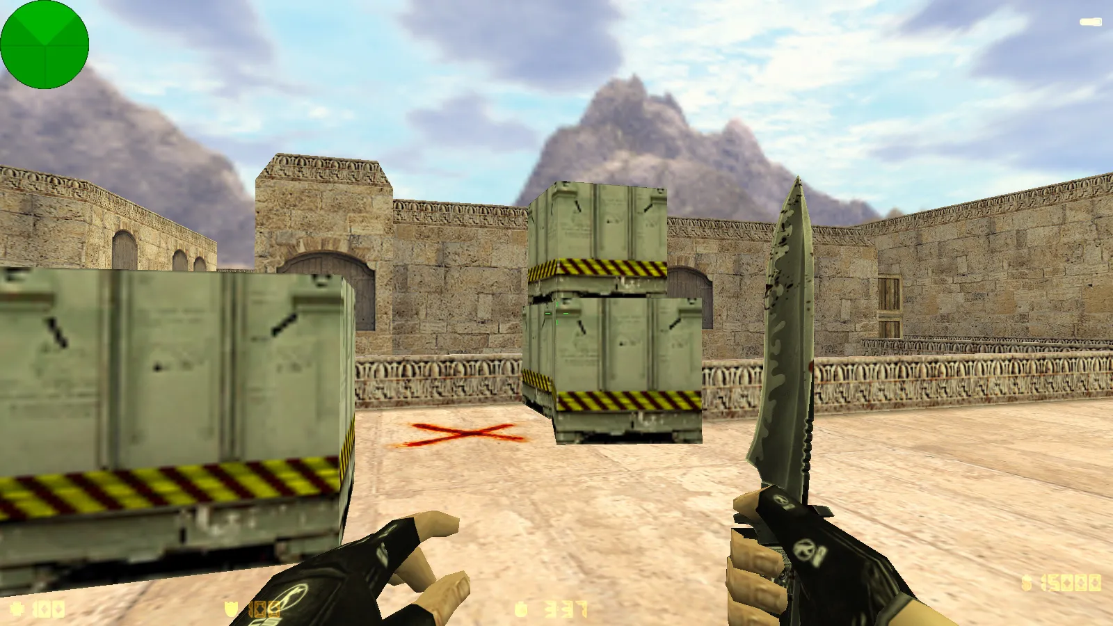 Скриншот CS 1.6 Fastcup: сборка с 7 аддонами, скины оружия, красные/синие модели и оптимизированный конфиг