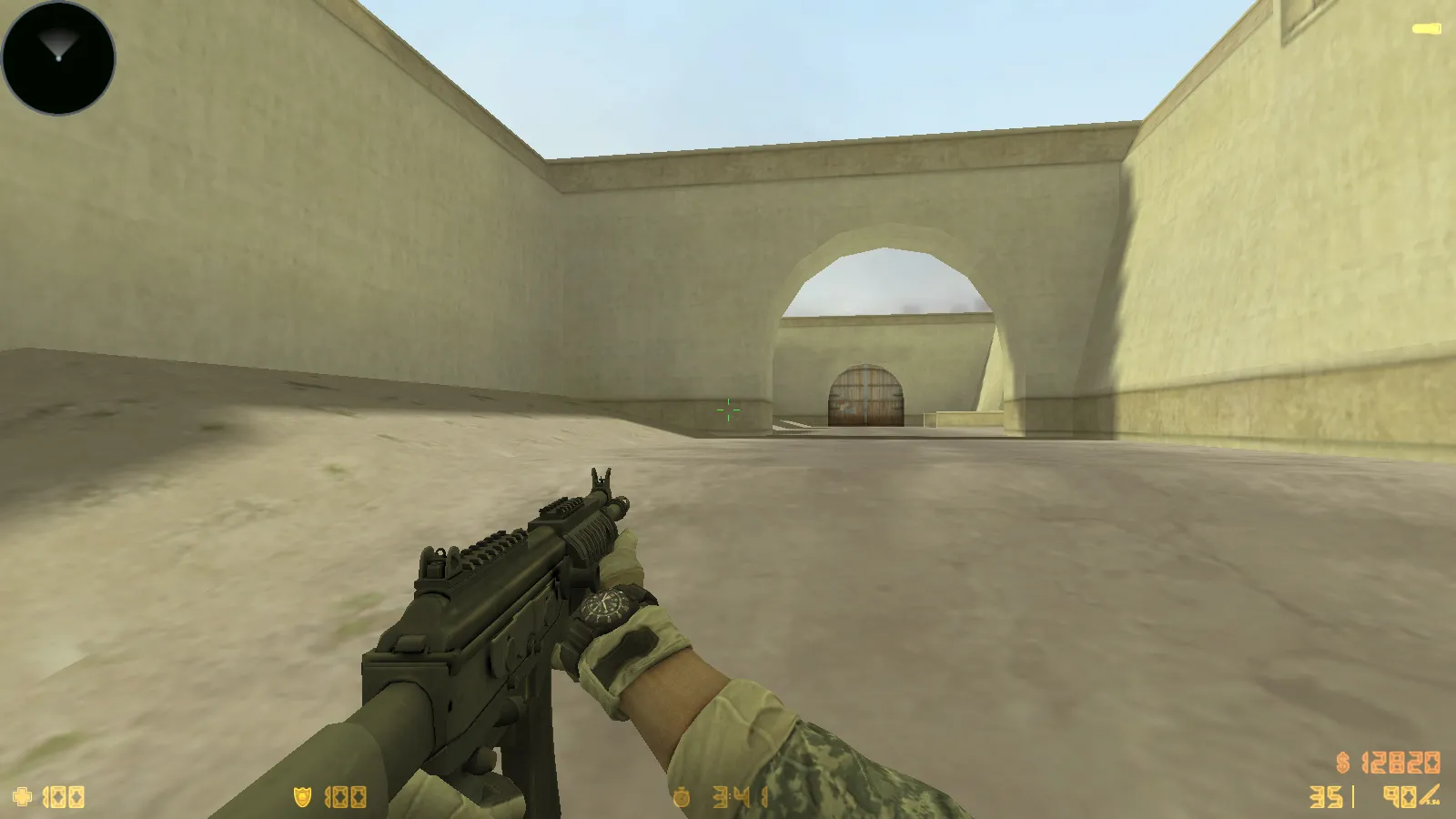 Скриншот  CS 1.6 от Faw Play: блогерская сборка с 12 модами, скинами оружия, меню в черно-голубом стиле и оптимизированным конфигом