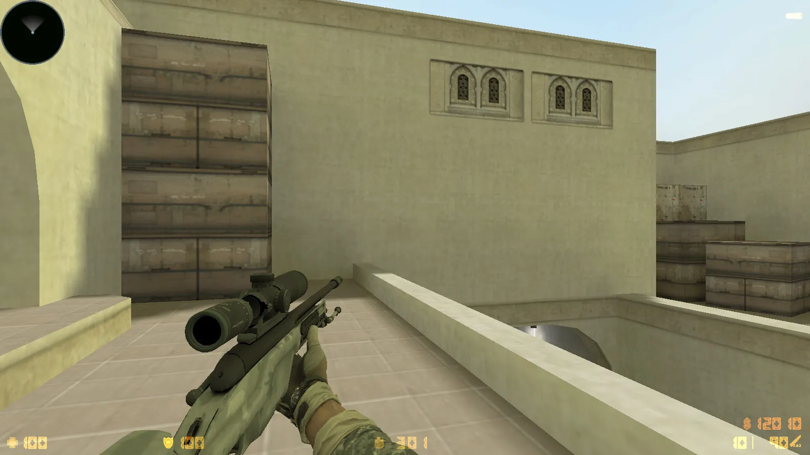 Скриншот  CS 1.6 от Faw Play: блогерская сборка с 12 модами, скинами оружия, меню в черно-голубом стиле и оптимизированным конфигом