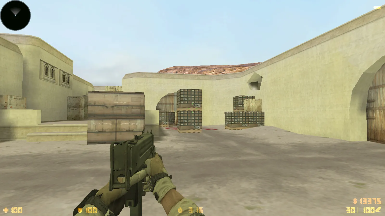 Скриншот  CS 1.6 от Faw Play: блогерская сборка с 12 модами, скинами оружия, меню в черно-голубом стиле и оптимизированным конфигом