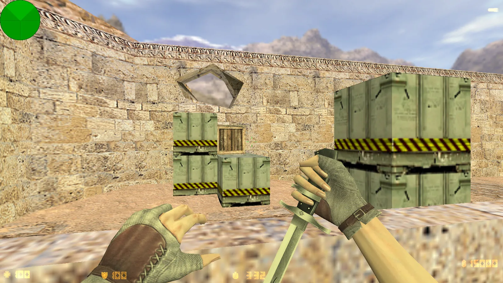 Скриншот CS 1.6 для девушек: тематические модели КТ/Т, женские руки на оружии, русские ники и стабильный запуск