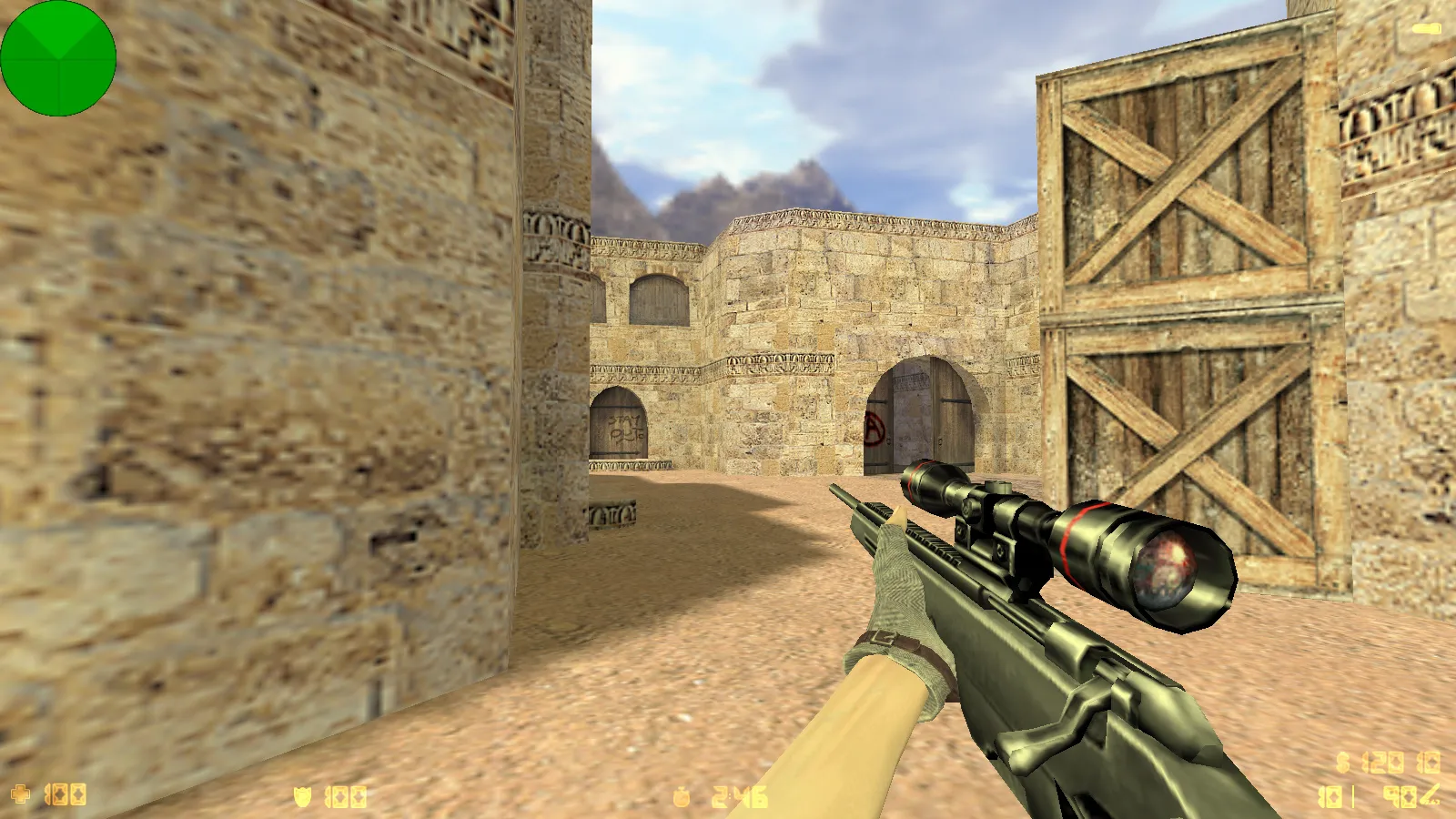 Скриншот  CS 1.6 для девушек: тематические модели КТ/Т, женские руки на оружии, русские ники и стабильный запуск