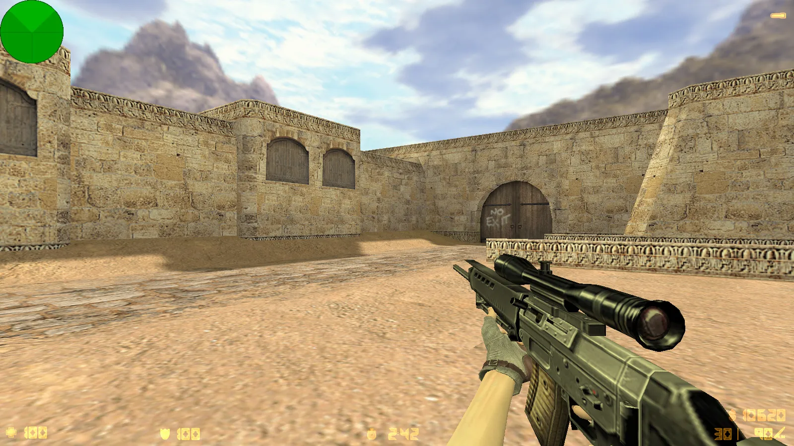 Скриншот  CS 1.6 для девушек: тематические модели КТ/Т, женские руки на оружии, русские ники и стабильный запуск