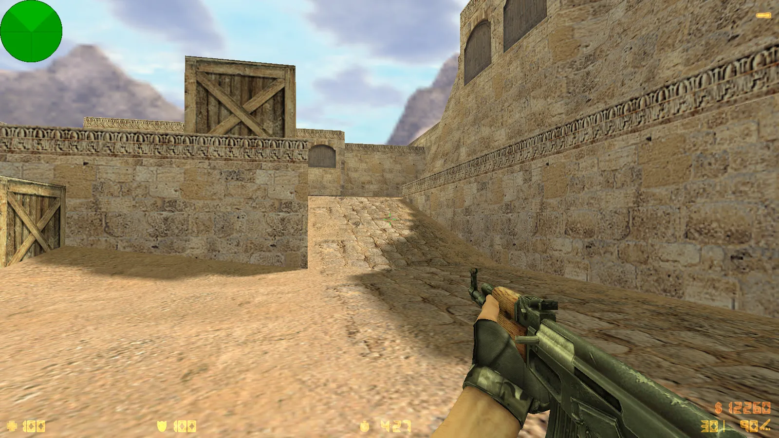 Скриншот CS 1.6 Final Release: Final сборка с v_/p_/w_ оружием, темным меню и оптимальным конфигом