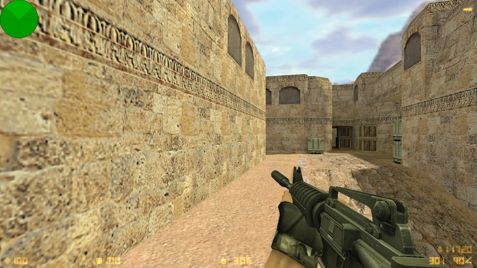 Скриншот CS 1.6 Final Release: Final сборка с v_/p_/w_ оружием, темным меню и оптимальным конфигом