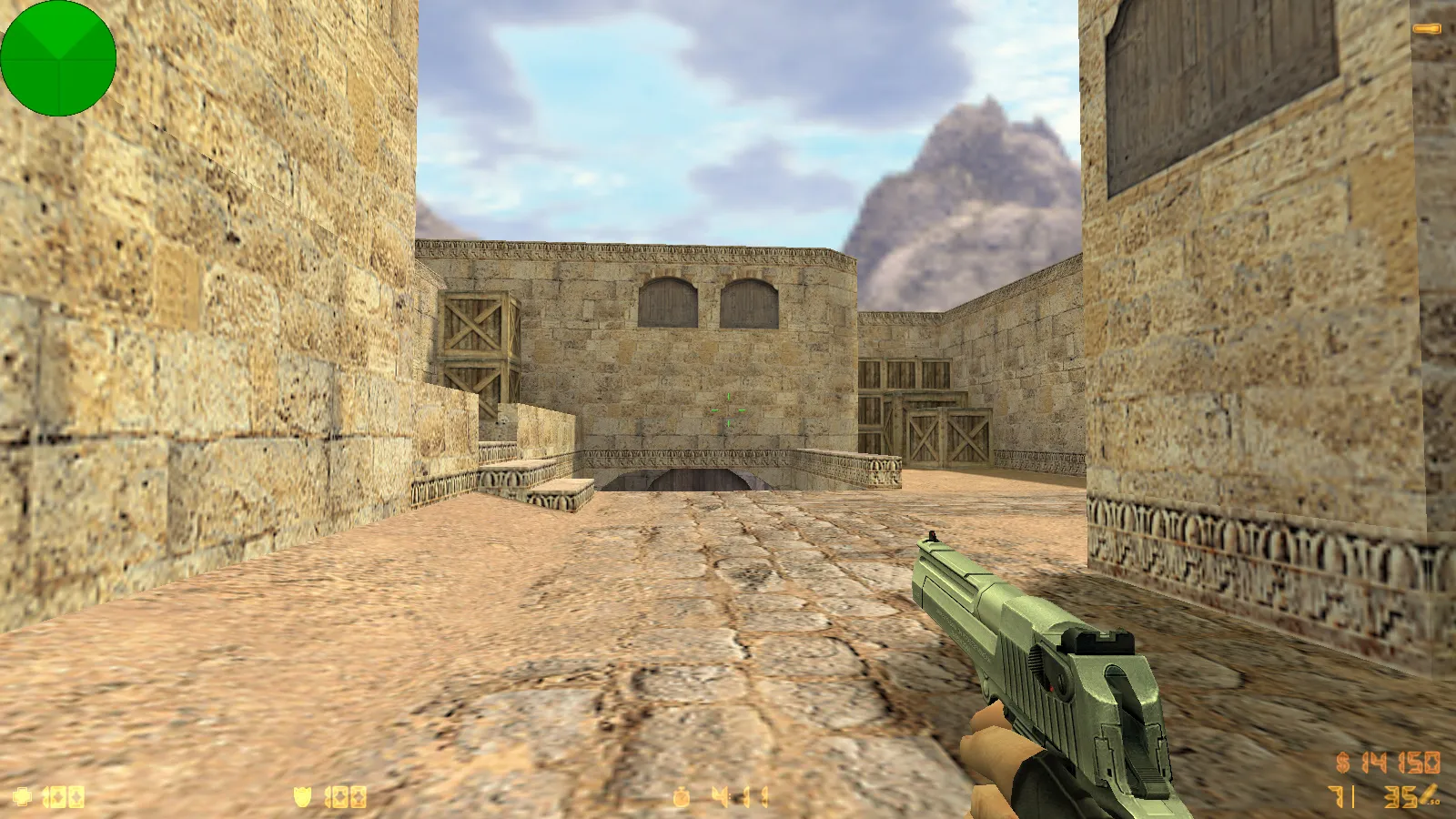 Скриншот  CS 1.6 Final Release: Final сборка с v_/p_/w_ оружием, темным меню и оптимальным конфигом