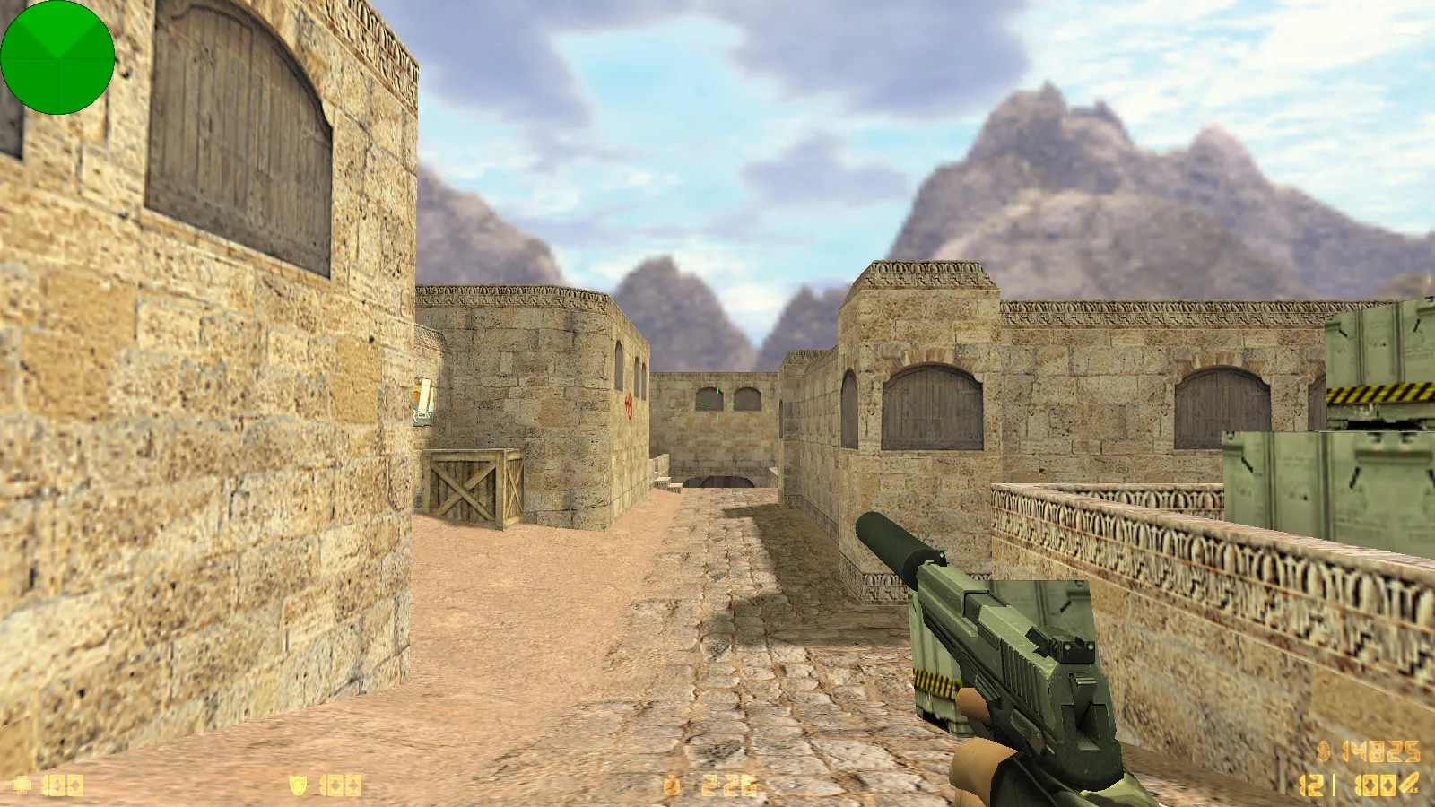 Скриншот  CS 1.6 Final Release: Final сборка с v_/p_/w_ оружием, темным меню и оптимальным конфигом