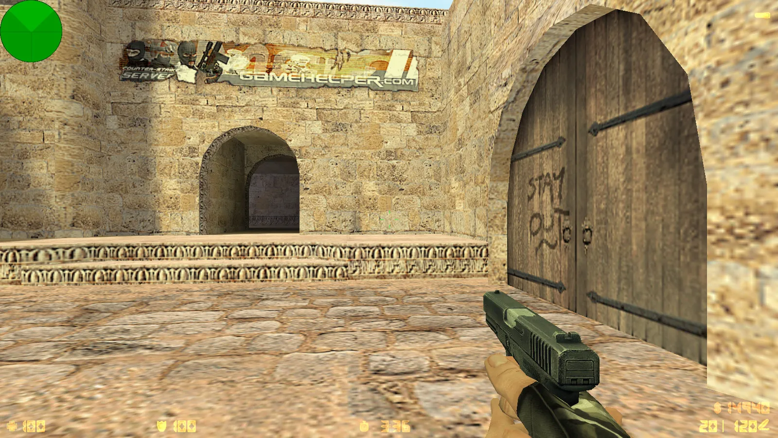 Скриншот  CS 1.6 Final Release: Final сборка с v_/p_/w_ оружием, темным меню и оптимальным конфигом