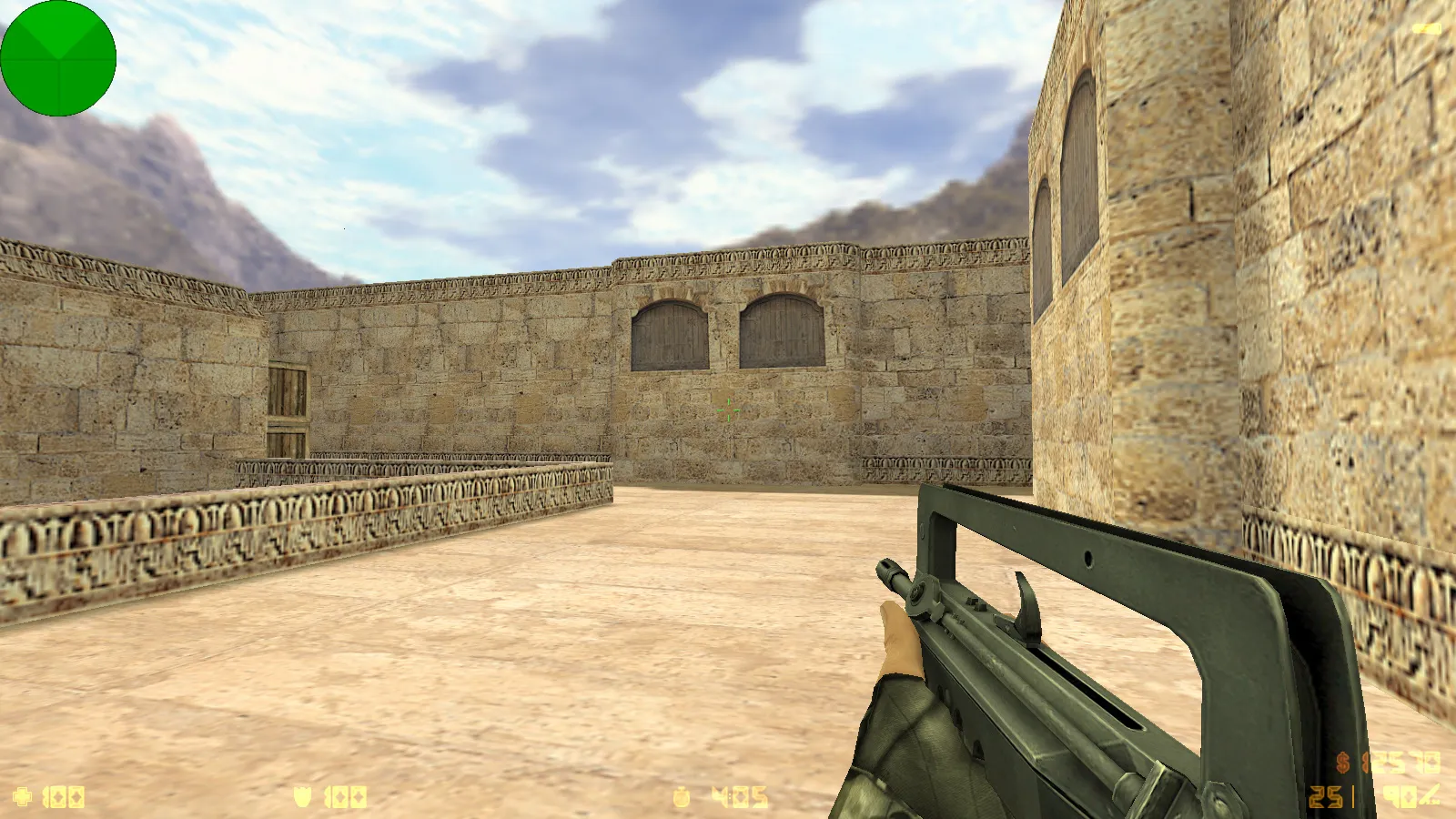 Скриншот  CS 1.6 Final Release: Final сборка с v_/p_/w_ оружием, темным меню и оптимальным конфигом