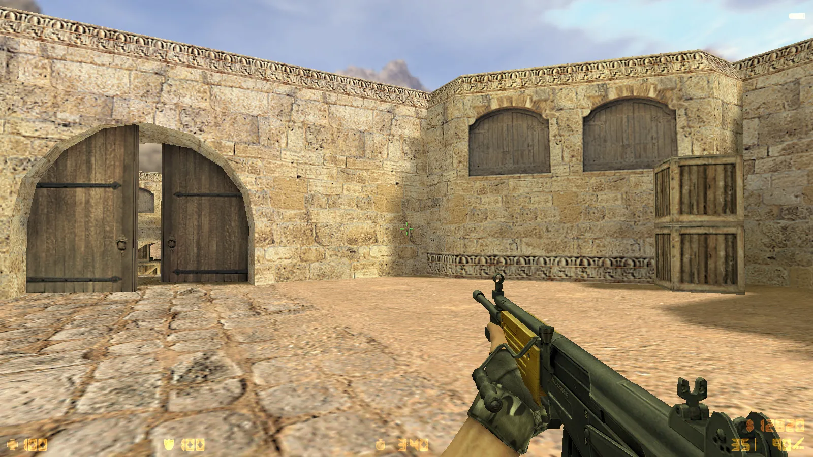 Скриншот  CS 1.6 Final Release: Final сборка с v_/p_/w_ оружием, темным меню и оптимальным конфигом