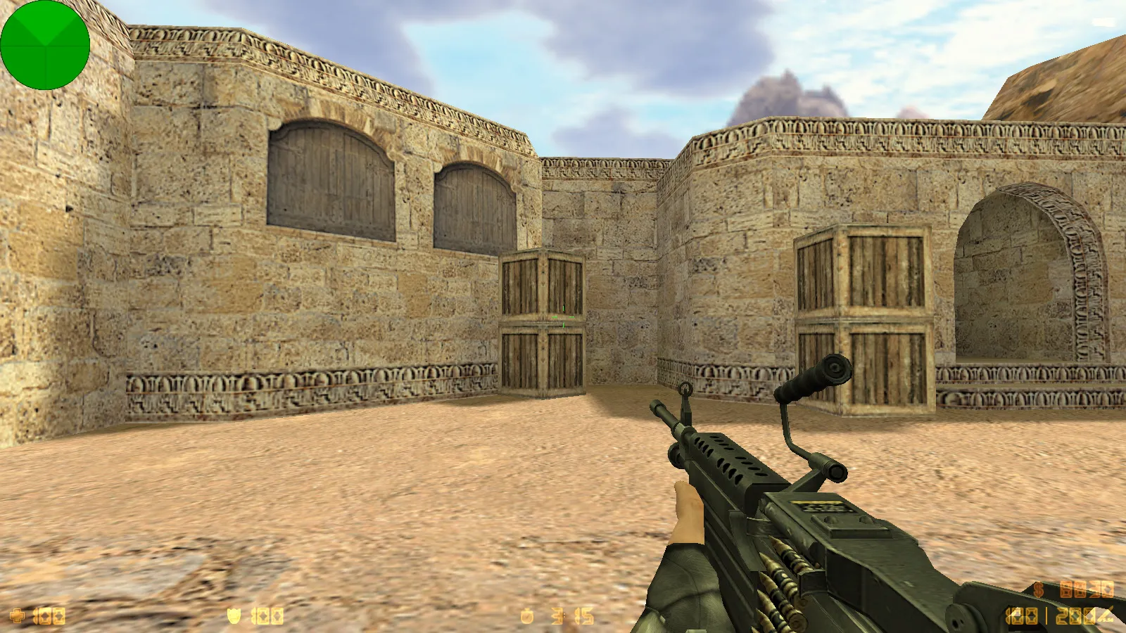 Скриншот  CS 1.6 Final Release: Final сборка с v_/p_/w_ оружием, темным меню и оптимальным конфигом