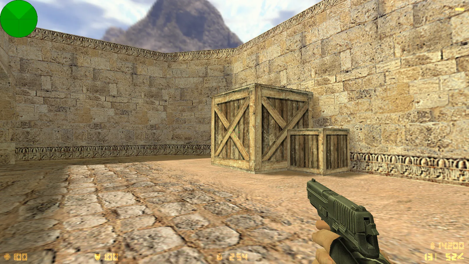 Скриншот  CS 1.6 Final Release: Final сборка с v_/p_/w_ оружием, темным меню и оптимальным конфигом