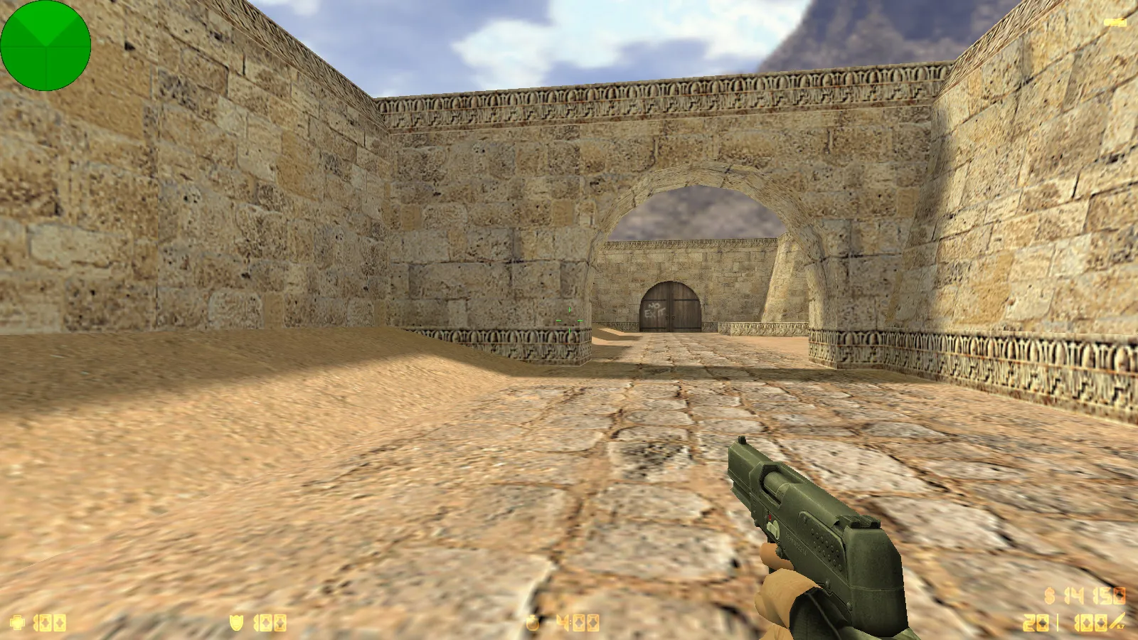 Скриншот  CS 1.6 Final Release: Final сборка с v_/p_/w_ оружием, темным меню и оптимальным конфигом