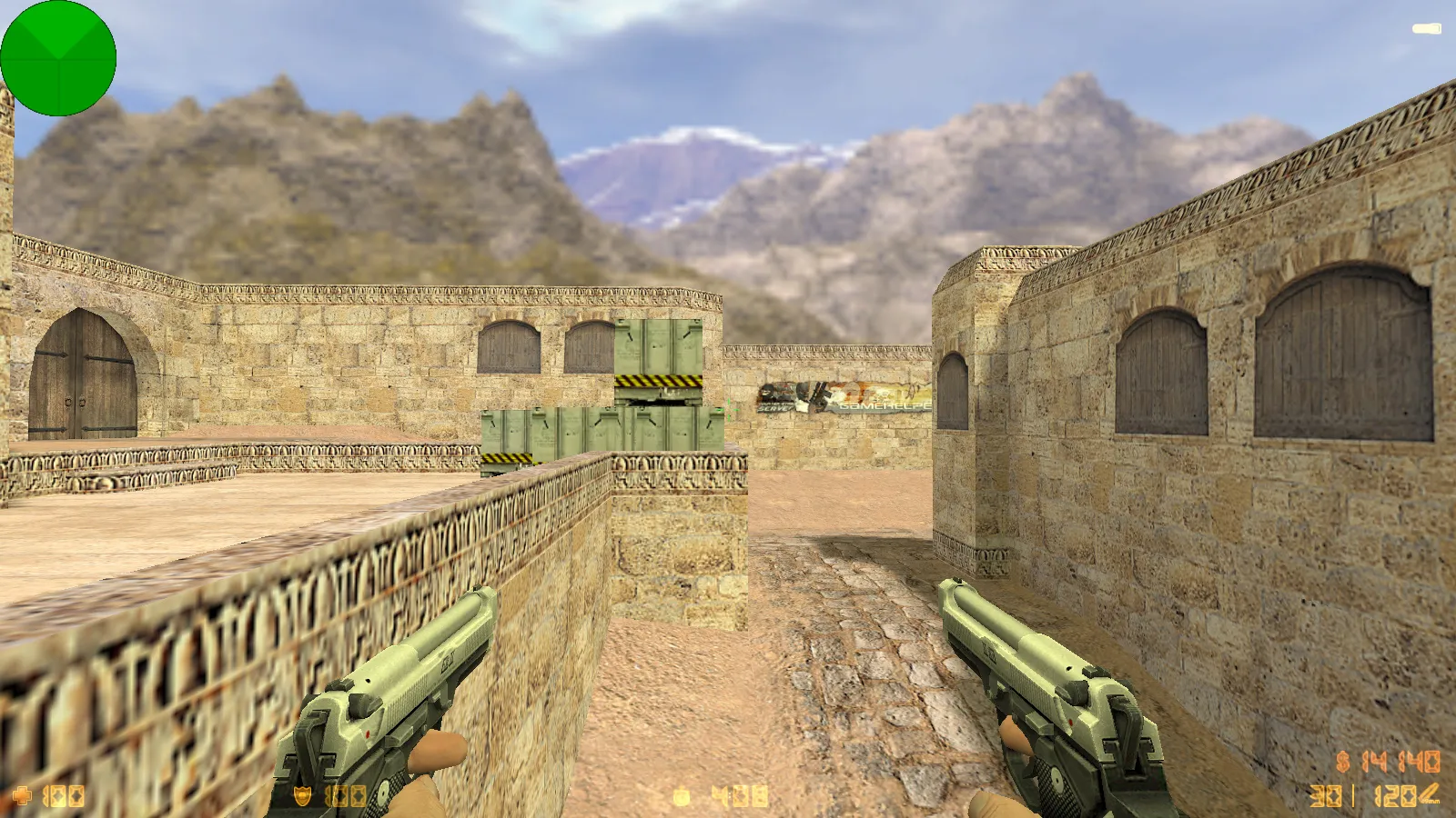 Скриншот  CS 1.6 Final Release: Final сборка с v_/p_/w_ оружием, темным меню и оптимальным конфигом