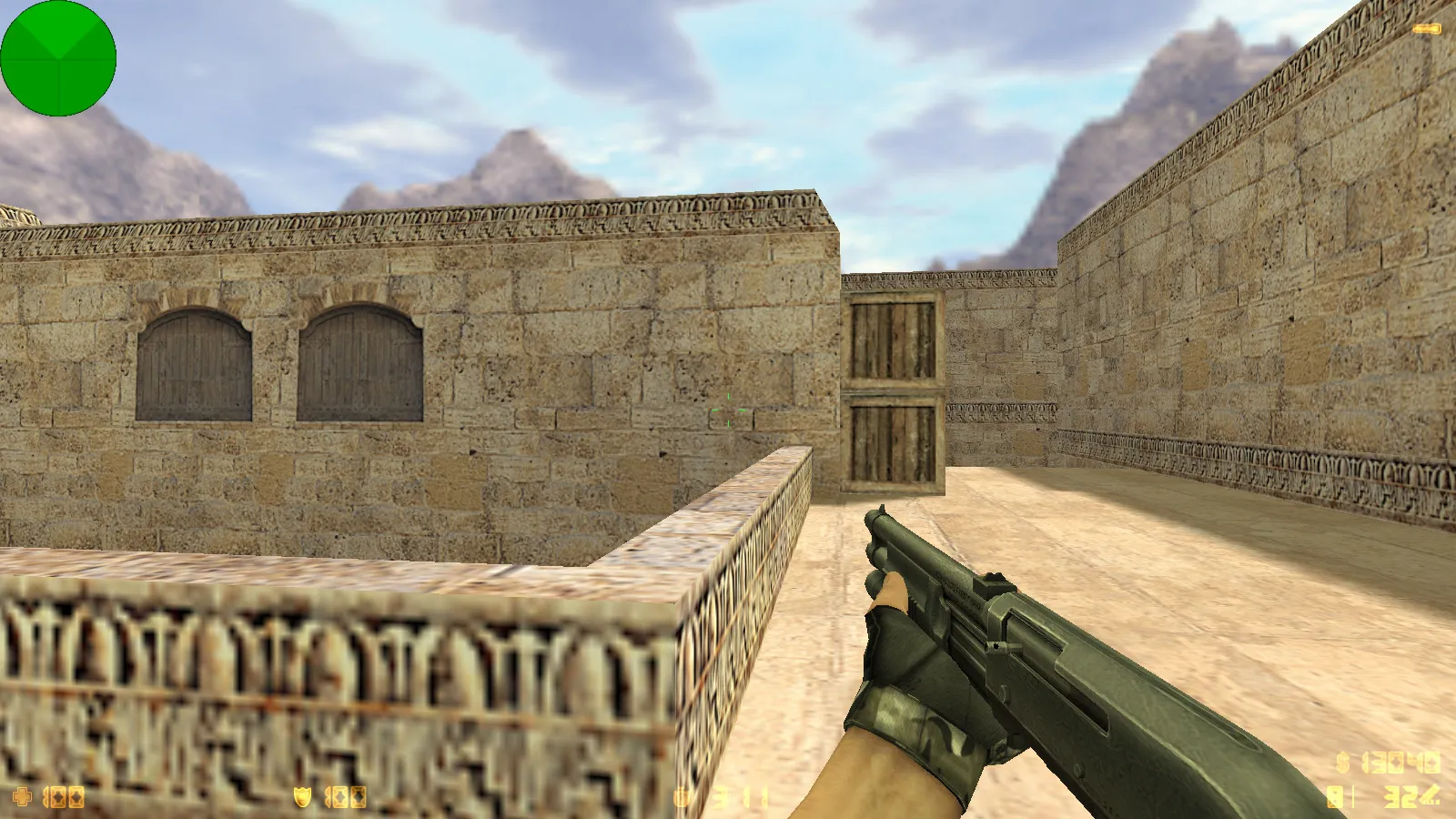 Скриншот  CS 1.6 Final Release: Final сборка с v_/p_/w_ оружием, темным меню и оптимальным конфигом