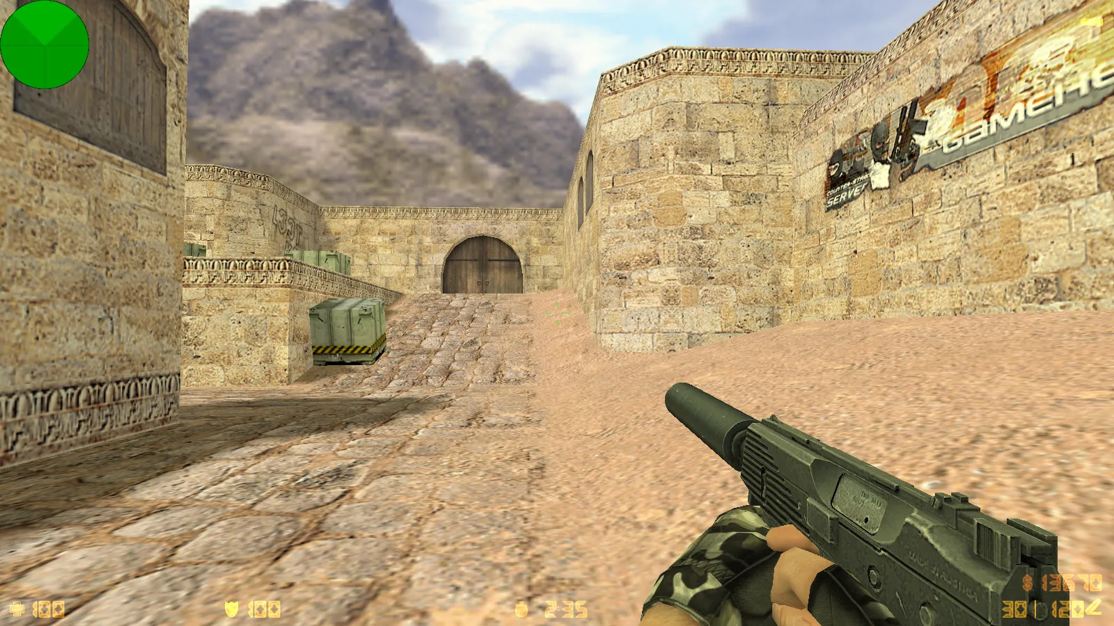 Скриншот  CS 1.6 Final Release: Final сборка с v_/p_/w_ оружием, темным меню и оптимальным конфигом