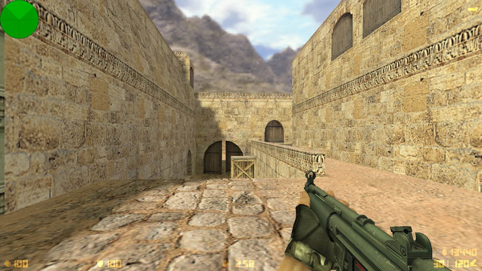 Скриншот  CS 1.6 Final Release: Final сборка с v_/p_/w_ оружием, темным меню и оптимальным конфигом