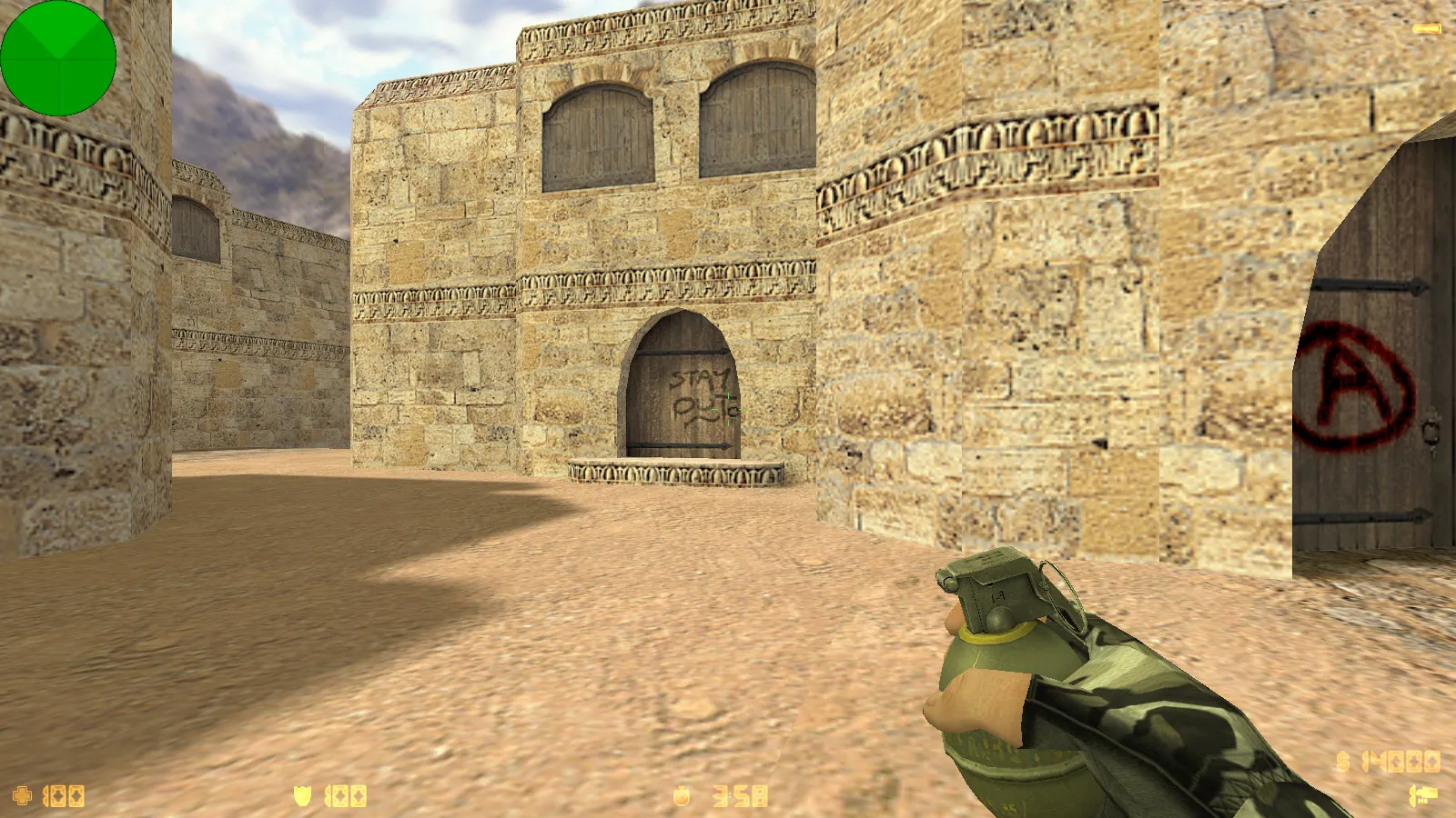 Скриншот  CS 1.6 Final Release: Final сборка с v_/p_/w_ оружием, темным меню и оптимальным конфигом