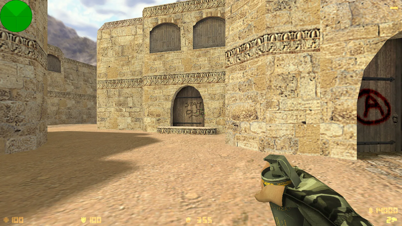 Скриншот  CS 1.6 Final Release: Final сборка с v_/p_/w_ оружием, темным меню и оптимальным конфигом