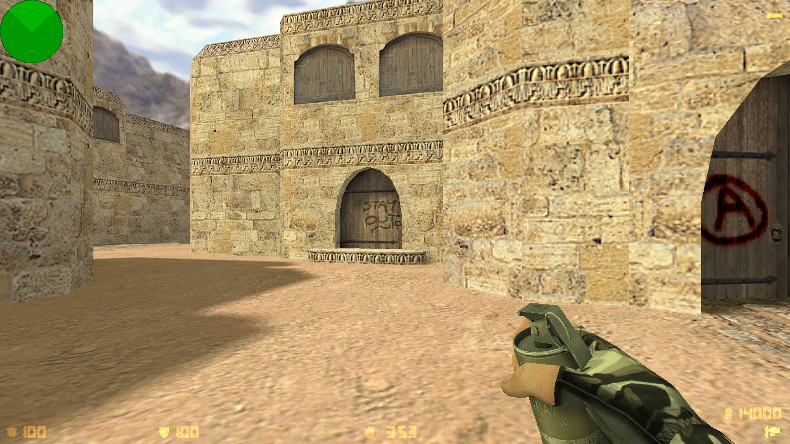 Скриншот  CS 1.6 Final Release: Final сборка с v_/p_/w_ оружием, темным меню и оптимальным конфигом