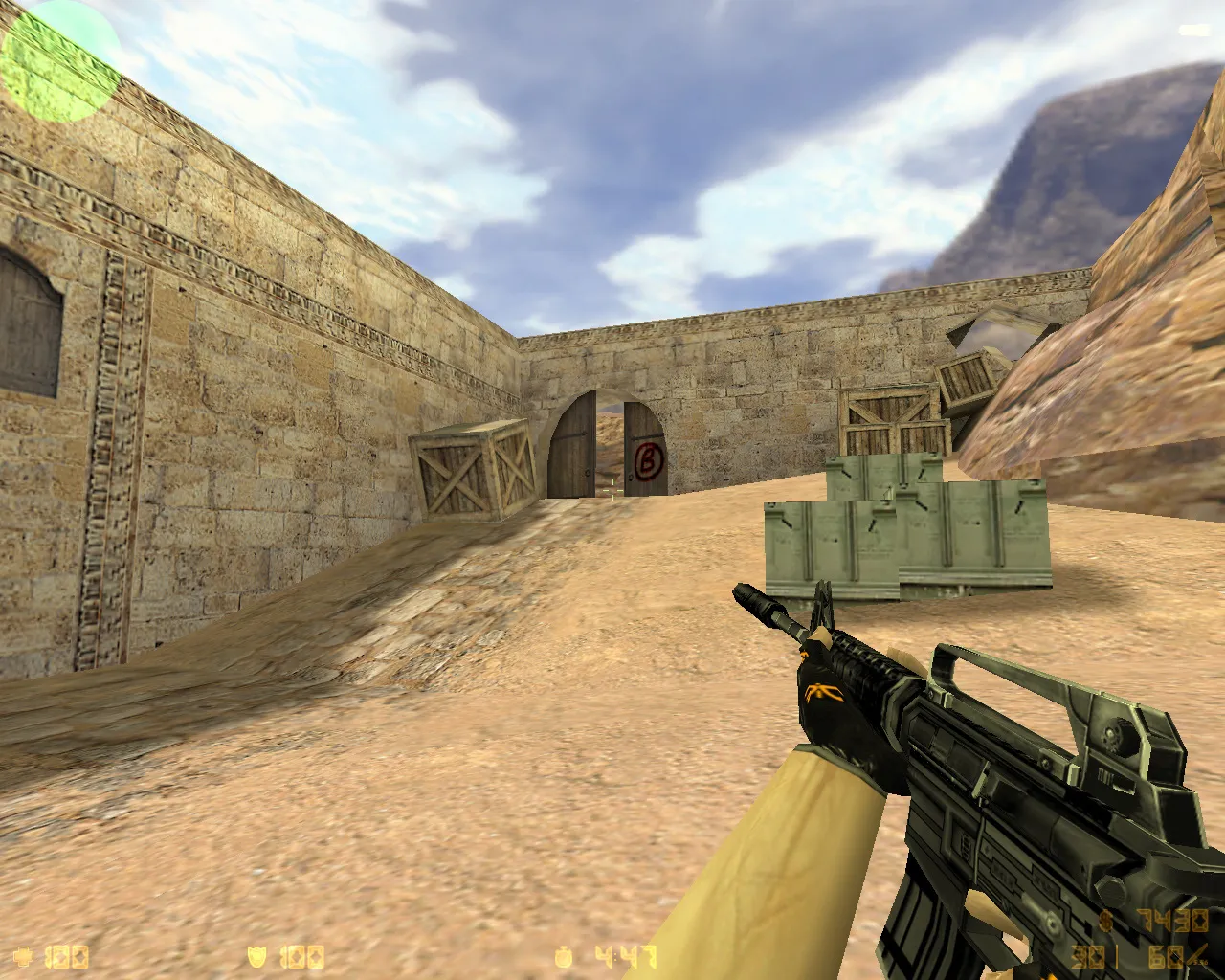 Скриншот CS 1.6 Fnatic