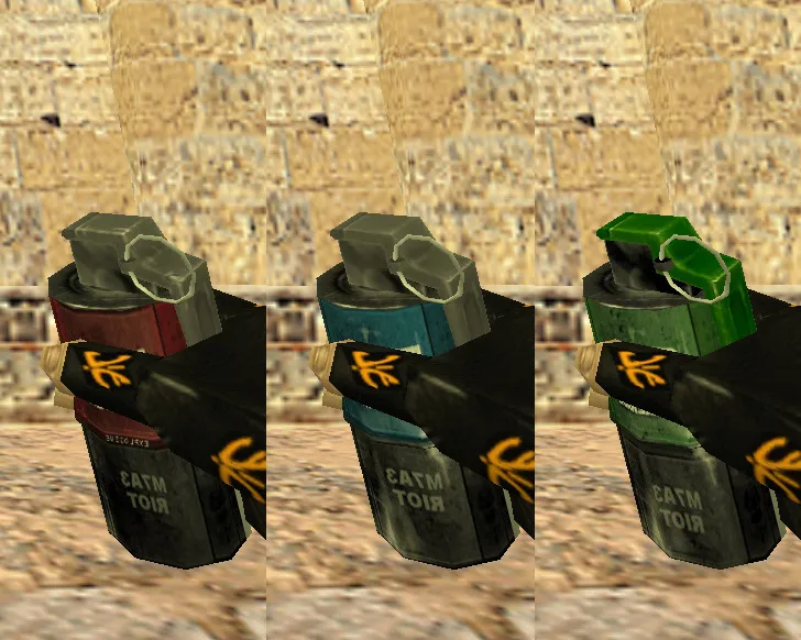 Скриншот  CS 1.6 Fnatic: скины, HLTV-модели оружия с перчатками, красно-синие игроки и оптимизированный конфиг