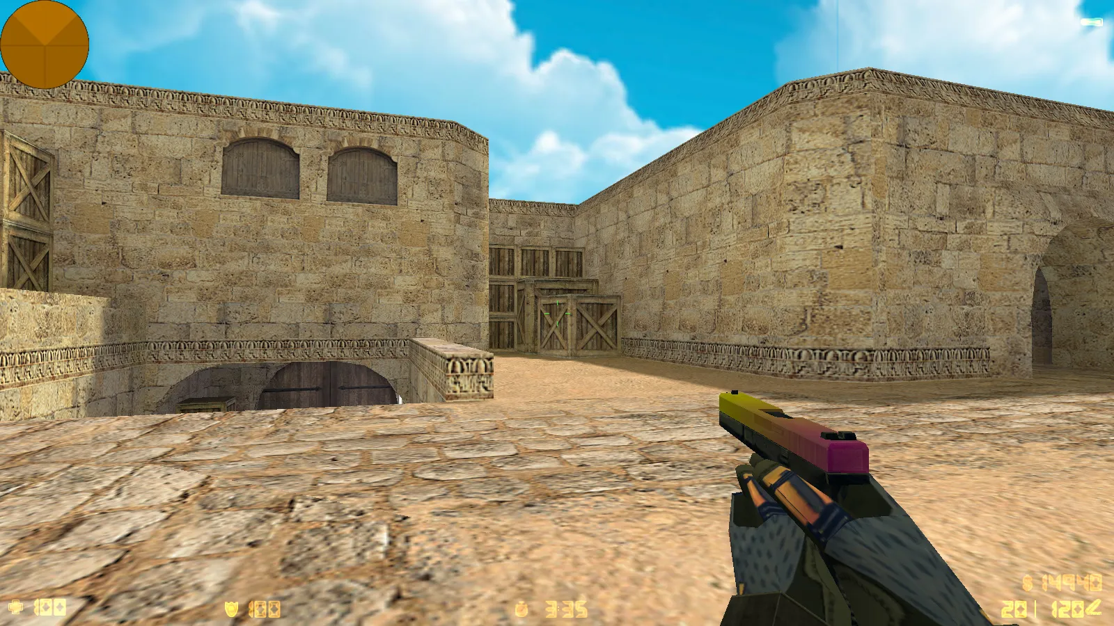 Скриншот  CS 1.6 Forgots: сборка с 6 модами, ультра ФПС модели, запуск скинов и графики, чистый config.cfg и работа на Windows