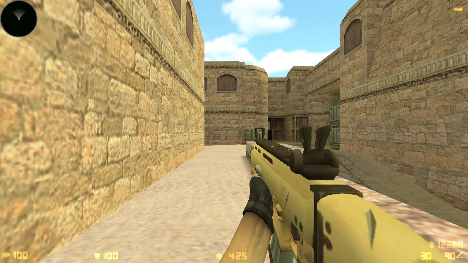 Скриншот CS 1.6 Fortnite сборка: Fortnite модели оружия, темное меню, русские никнеймы и стабильный геймплей CS 1.6