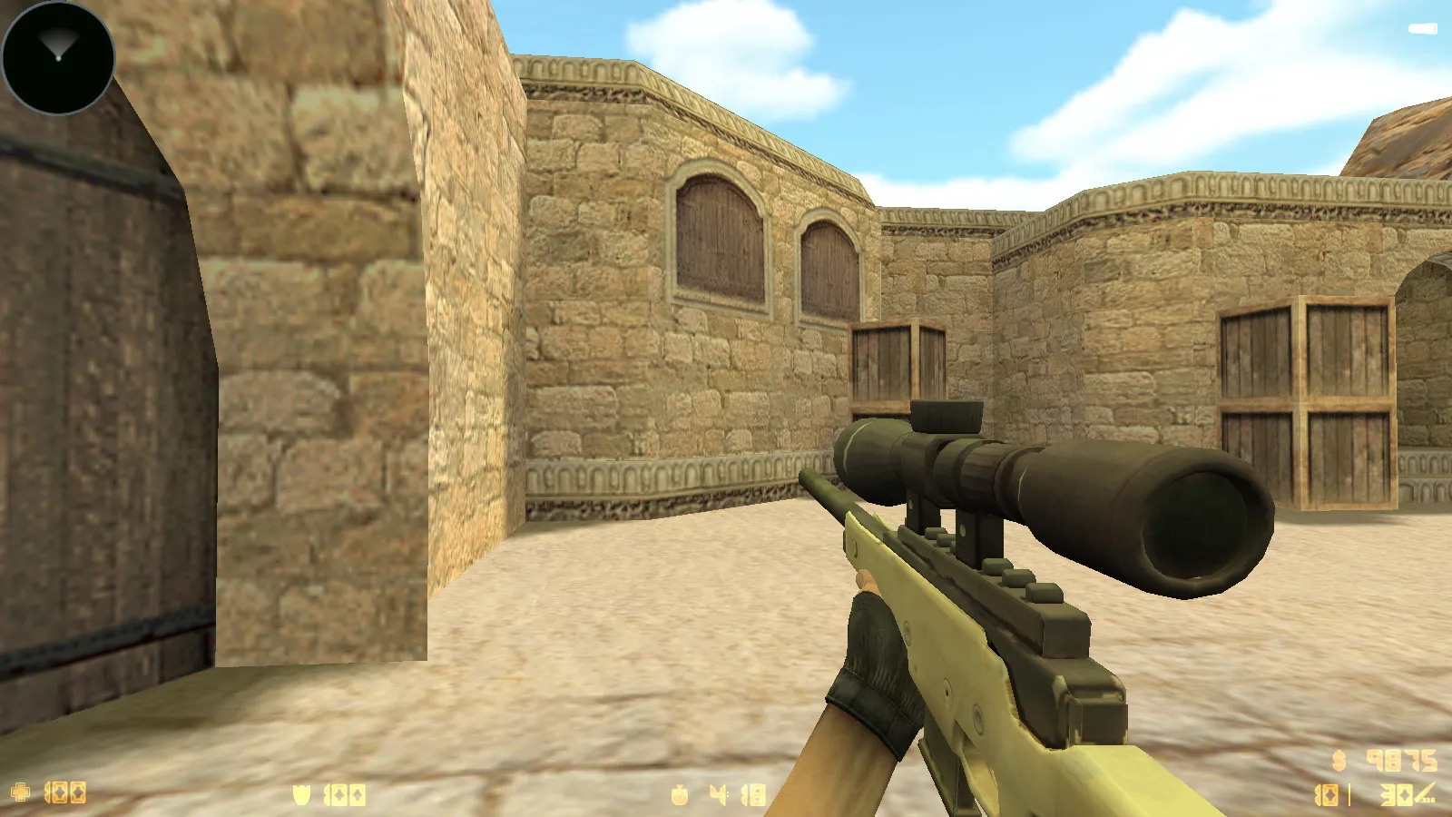 Скриншот CS 1.6 Fortnite сборка: Fortnite модели оружия, темное меню, русские никнеймы и стабильный геймплей CS 1.6