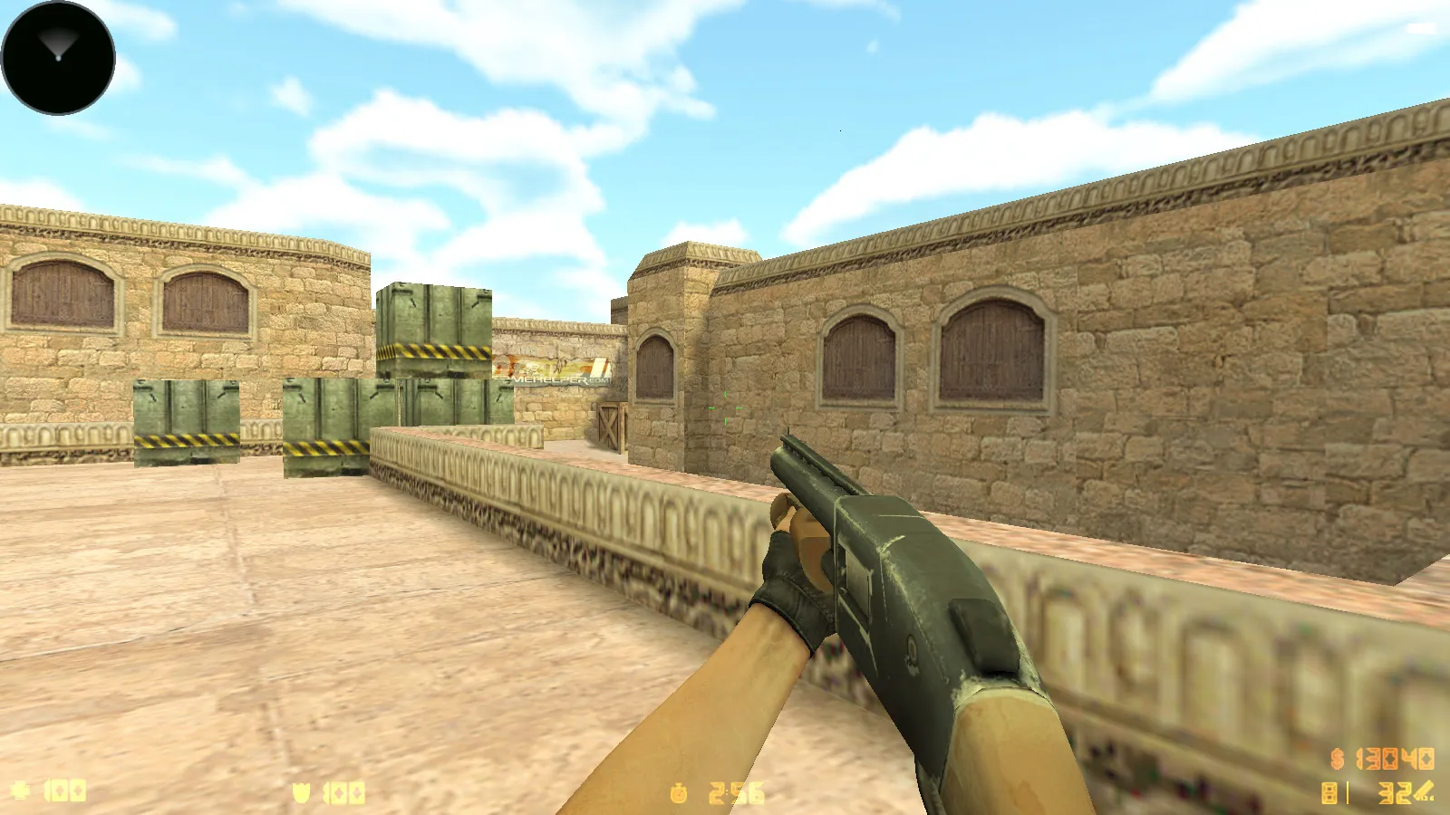 Скриншот  CS 1.6 Fortnite сборка: Fortnite модели оружия, темное меню, русские никнеймы и стабильный геймплей CS 1.6