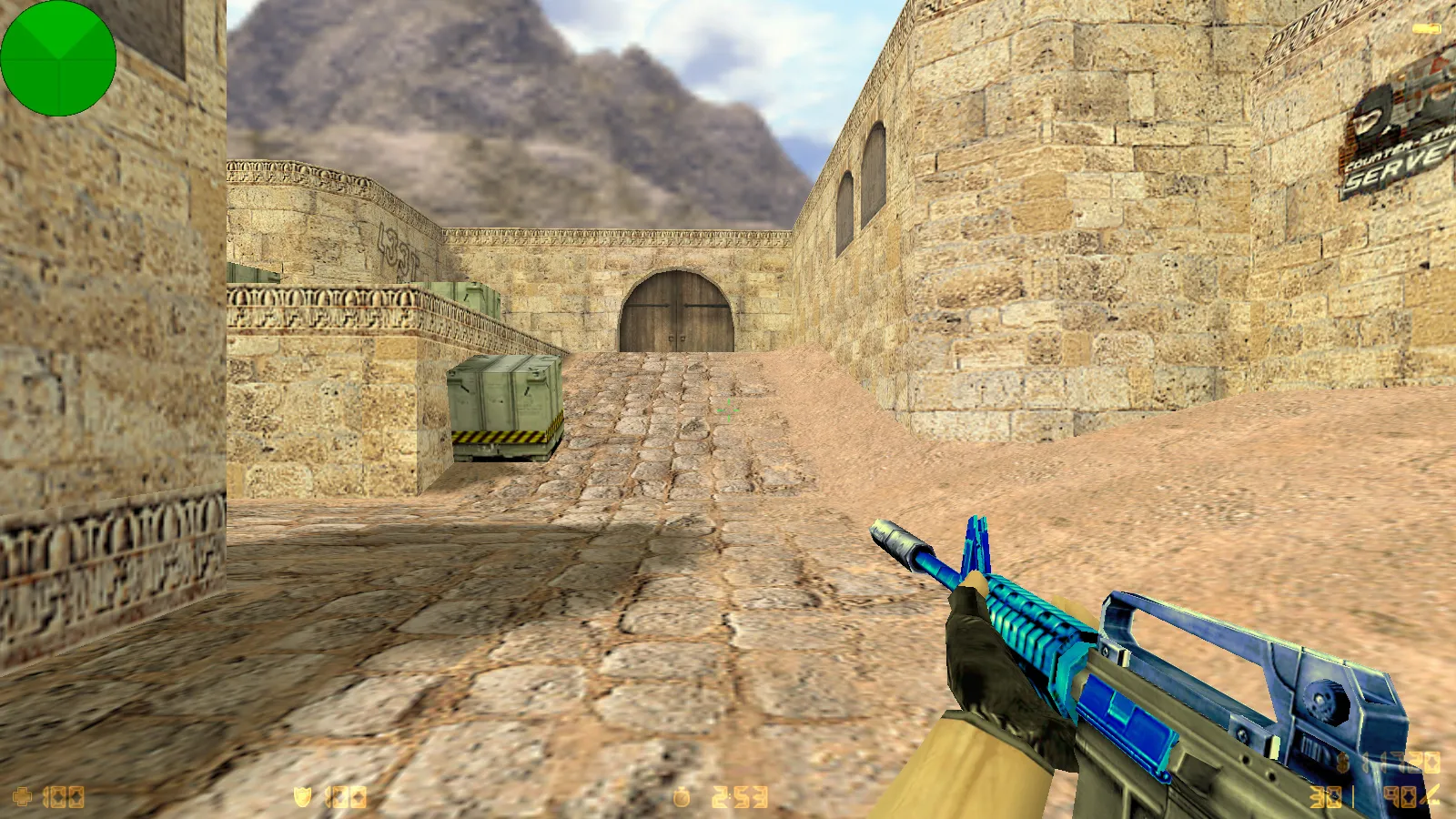 Скриншот CS 1.6 от Fr0nzy 1337: блогерская сборка с 7 дополнениями, скинами, звуками, меню и оптимизированным конфигом