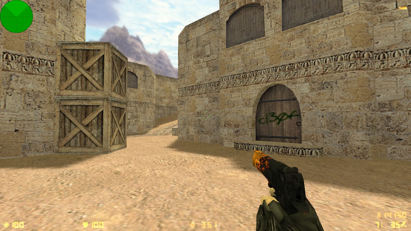 Скриншот  CS 1.6 от Fr0nzy 1337: блогерская сборка с 7 дополнениями, скинами, звуками, меню и оптимизированным конфигом