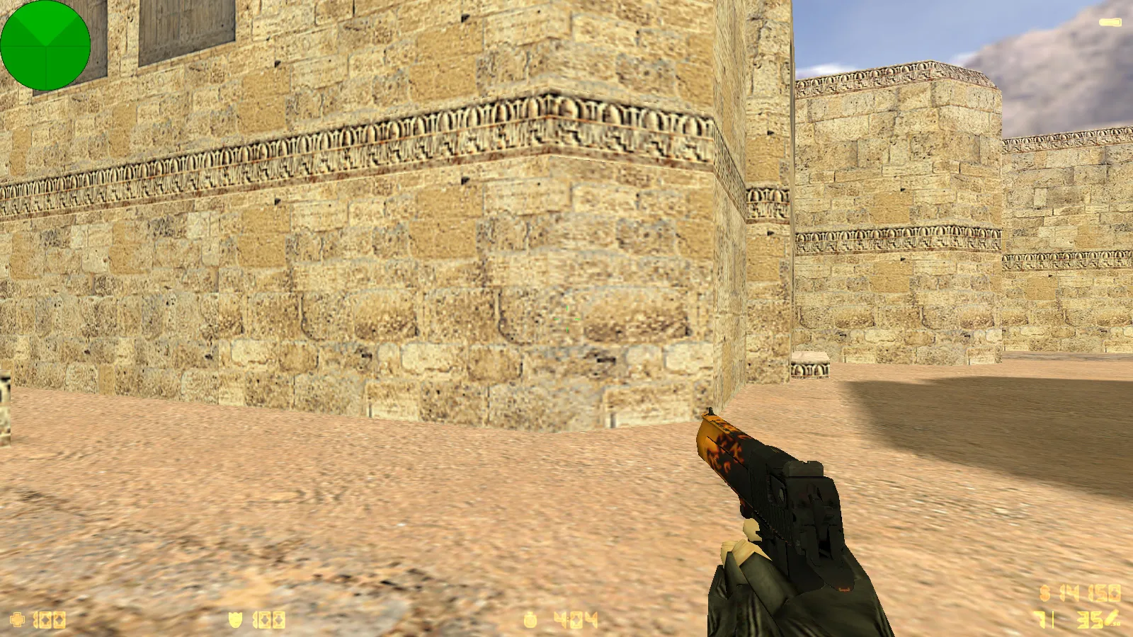 Скриншот  CS 1.6 от Fragger Show: блогерская сборка с 6 улучшениями, скины оружия, темное меню, музыка и оптимизированный конфиг