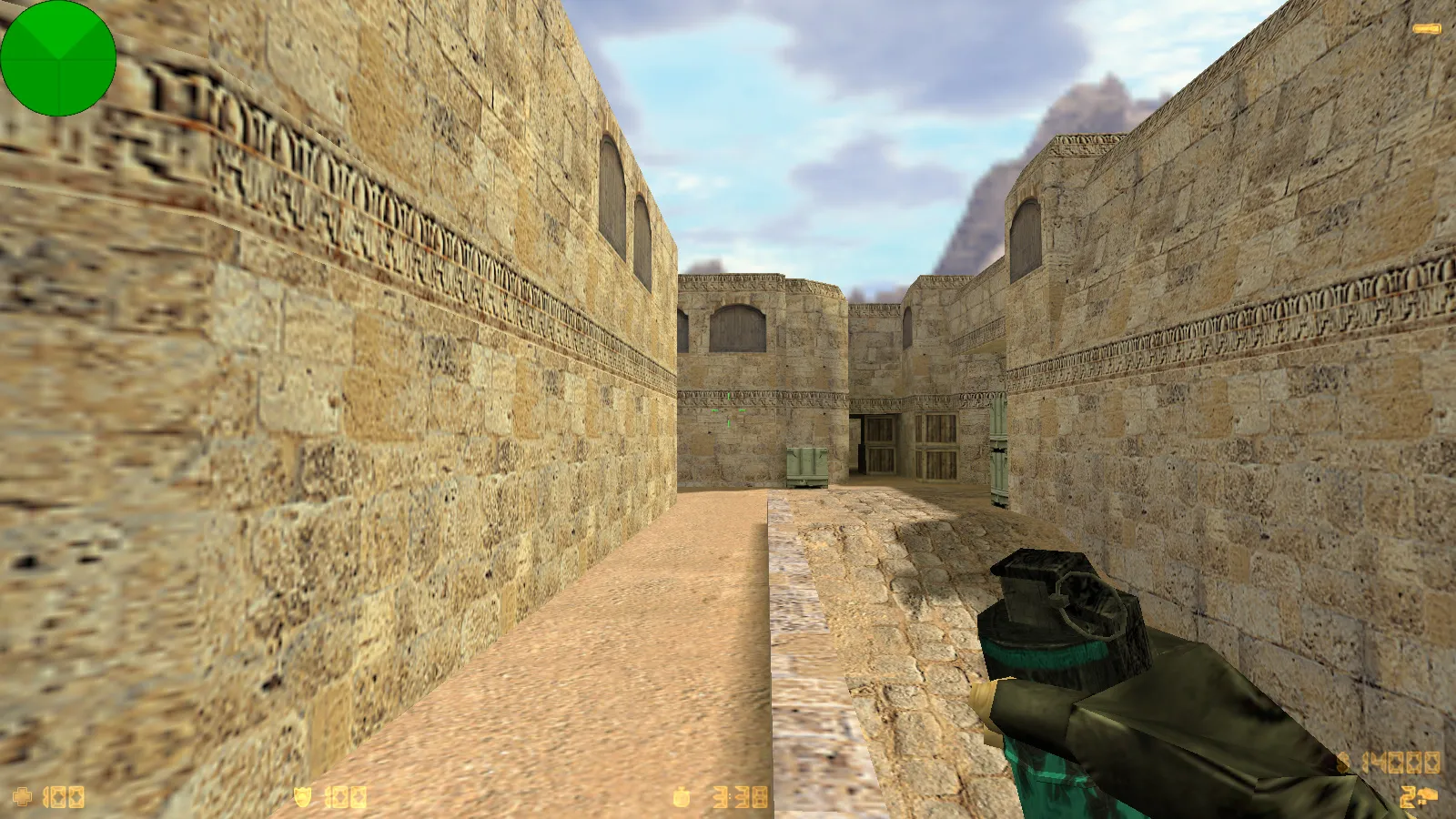 Скриншот  CS 1.6 от Fragger Show: блогерская сборка с 6 улучшениями, скины оружия, темное меню, музыка и оптимизированный конфиг