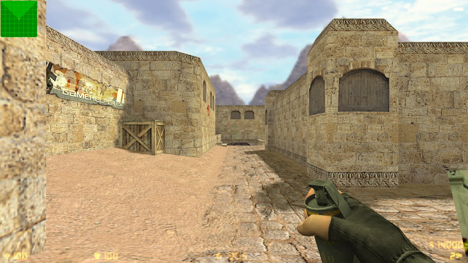 Скриншот  CS 1.6 Freedo_m: 30 HD-моделей оружия, темное меню, монохромный фон и оптимизированный config.cfg