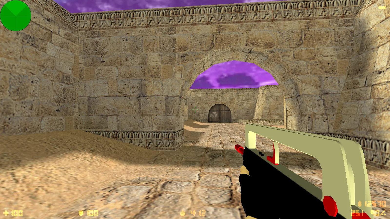 Скриншот  CS 1.6 от FURY1111: блогерская сборка с 7 модами, черно-красные скины, красное меню, оптимизированный config.cfg