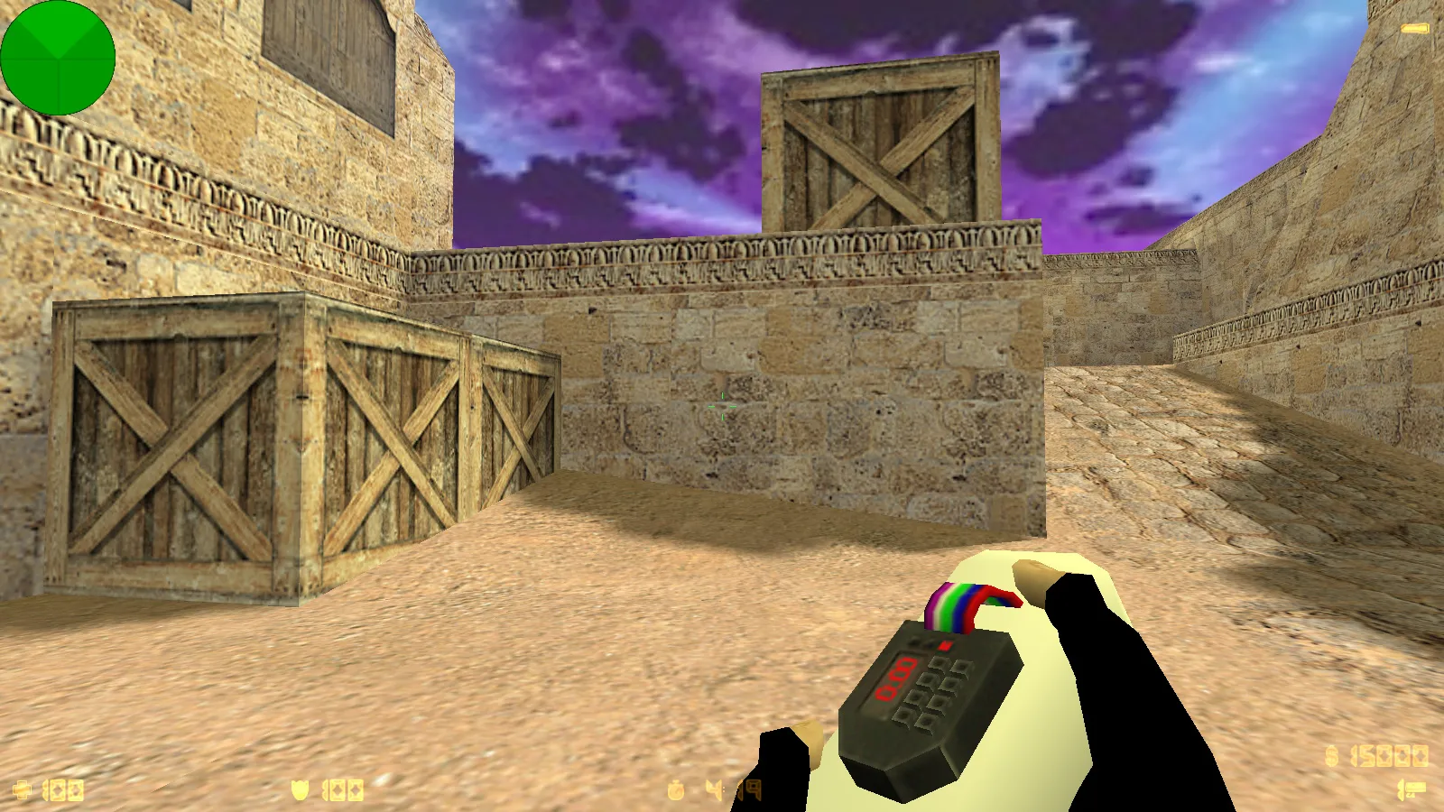 Скриншот  CS 1.6 от FURY1111: блогерская сборка с 7 модами, черно-красные скины, красное меню, оптимизированный config.cfg