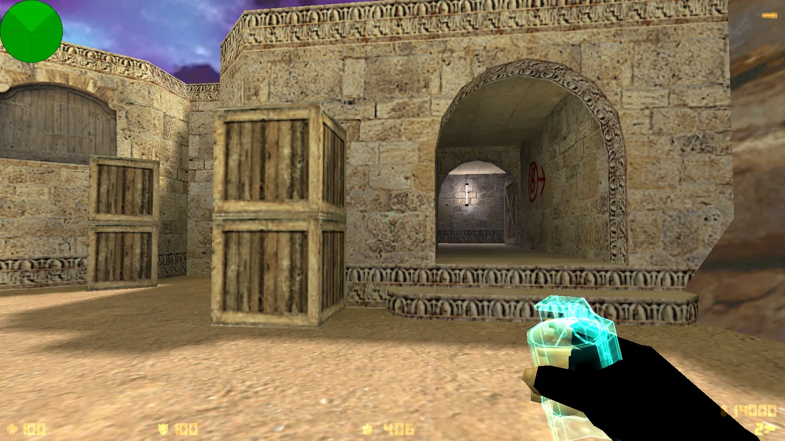 Скриншот  CS 1.6 от FURY1111: блогерская сборка с 7 модами, черно-красные скины, красное меню, оптимизированный config.cfg