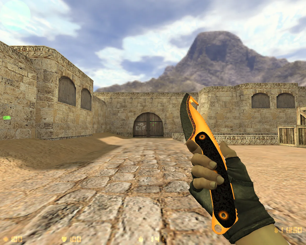 Скриншот CS 1.6 от GEN: блогерская сборка с v_/p_/w_ оружием, масками Гая Фокса, белым меню, оптимизированным конфигом