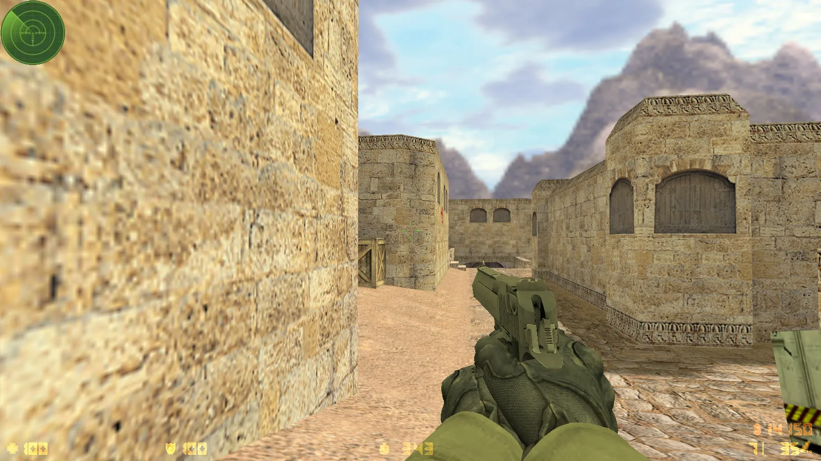 Скриншот  CS 1.6 GO v1 от dream-x leo: 10 обновок, v_, p_, w_ оружие, звуки, меню и оптимизированный конфиг