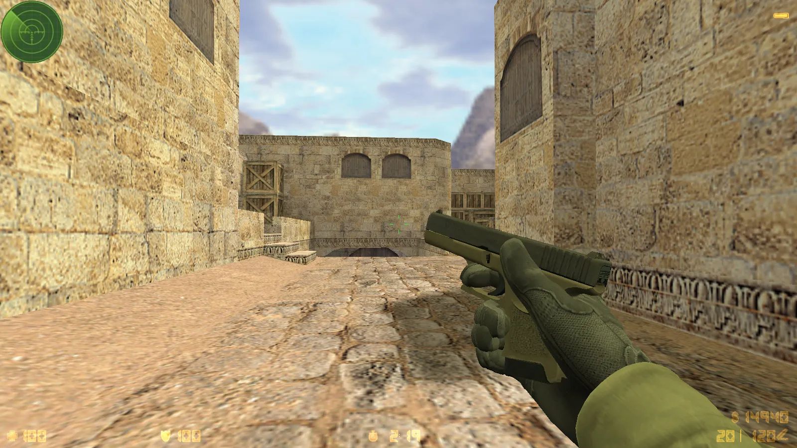 Скриншот  CS 1.6 GO v1 от dream-x leo: 10 обновок, v_, p_, w_ оружие, звуки, меню и оптимизированный конфиг