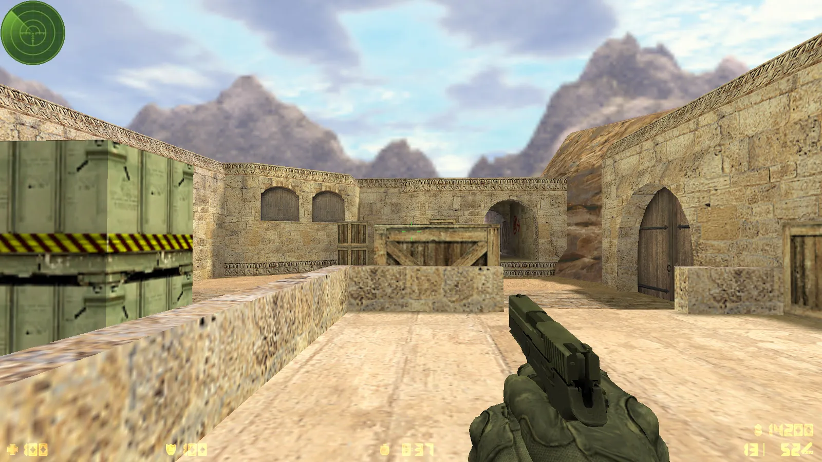 Скриншот  CS 1.6 GO v1 от dream-x leo: 10 обновок, v_, p_, w_ оружие, звуки, меню и оптимизированный конфиг