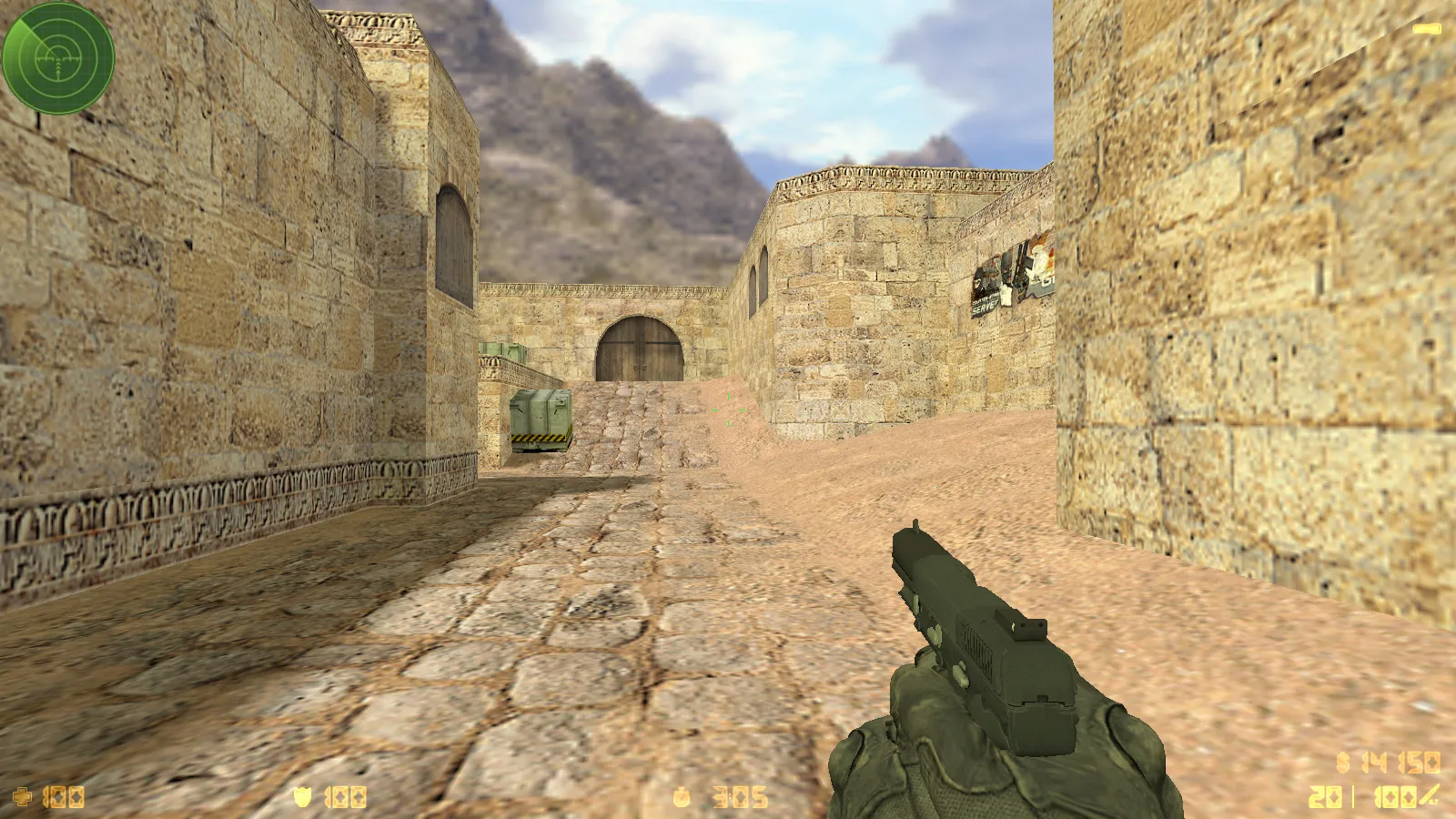 Скриншот  CS 1.6 GO v1 от dream-x leo: 10 обновок, v_, p_, w_ оружие, звуки, меню и оптимизированный конфиг