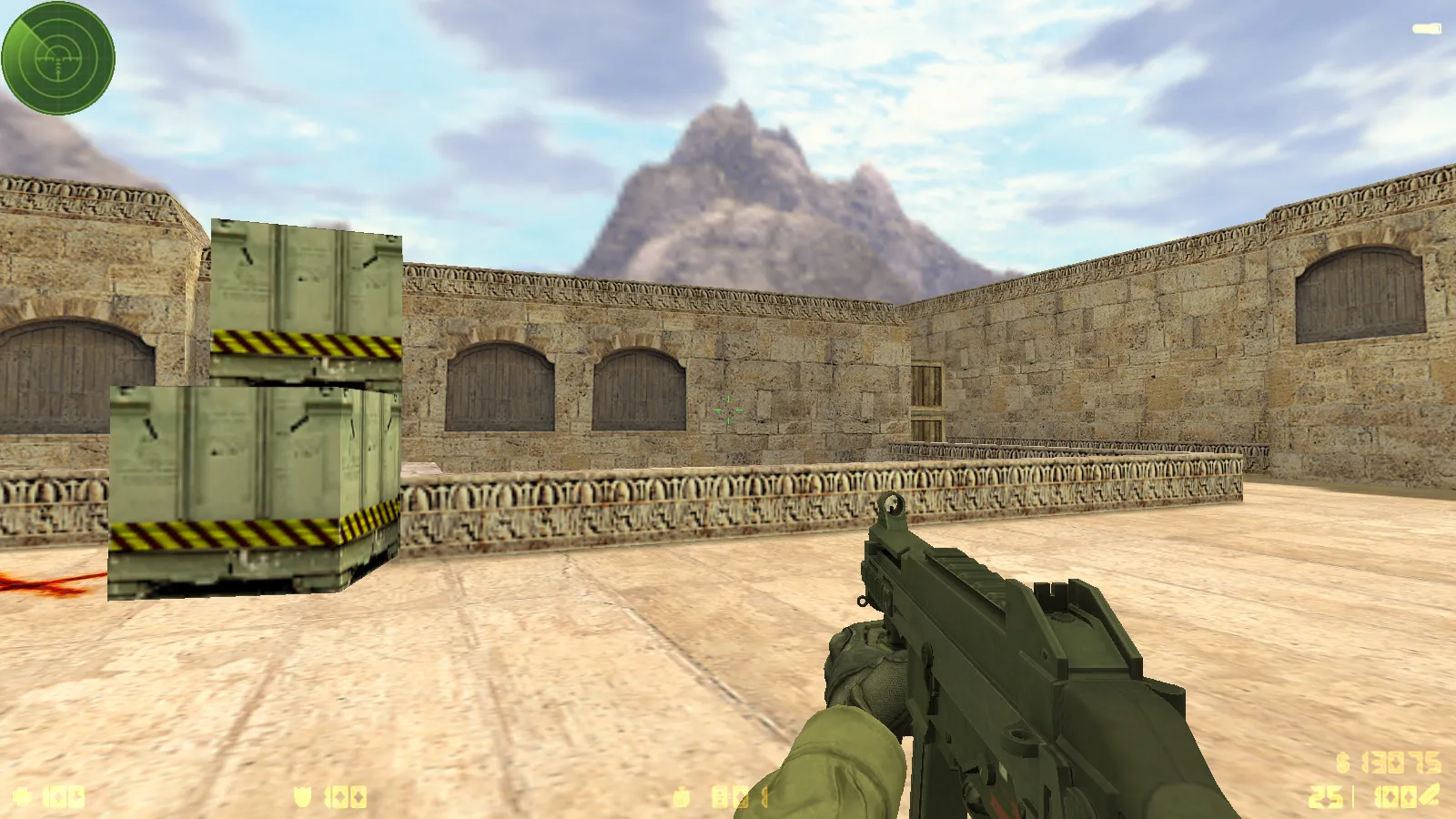 Скриншот  CS 1.6 GO v1 от dream-x leo: 10 обновок, v_, p_, w_ оружие, звуки, меню и оптимизированный конфиг