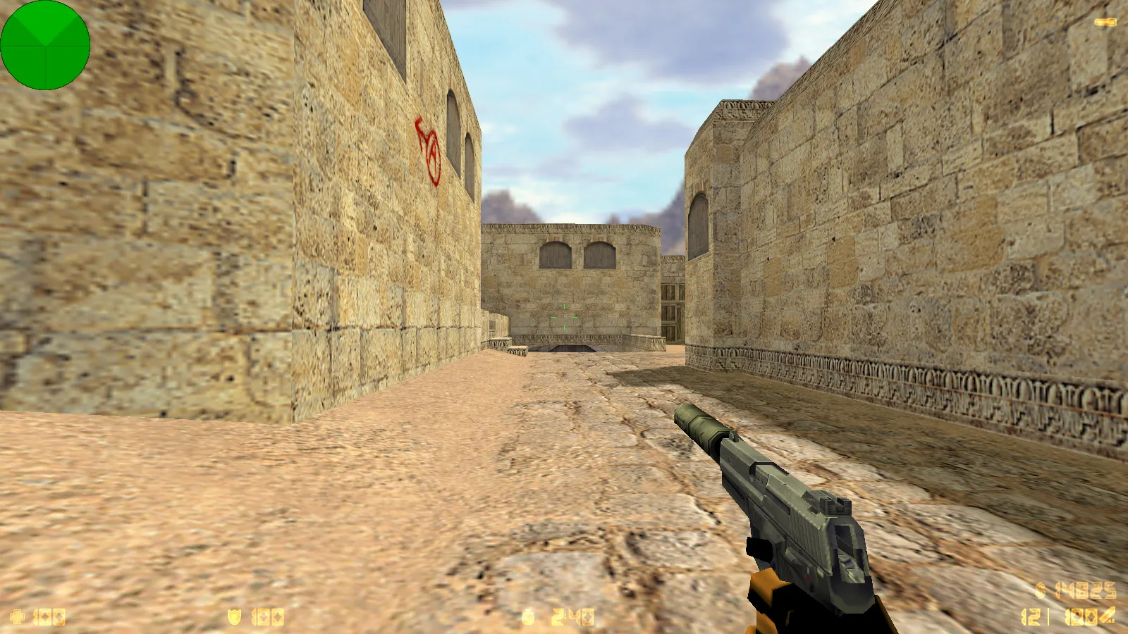 Скриншот  CS 1.6 Half-Life сборка: Гордон Фримен, монтировка, Метрокопы, темное меню и оптимизированный конфиг